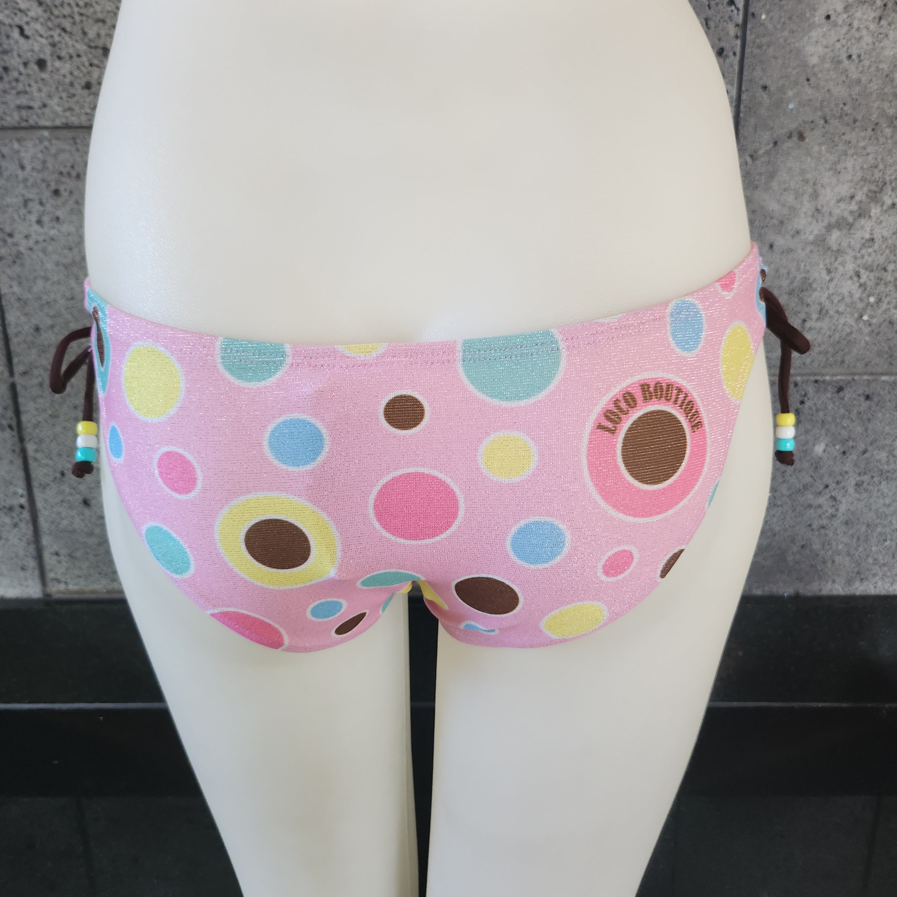 Loco Boutique Sugar Candy Keyhole Gathered MJF01916