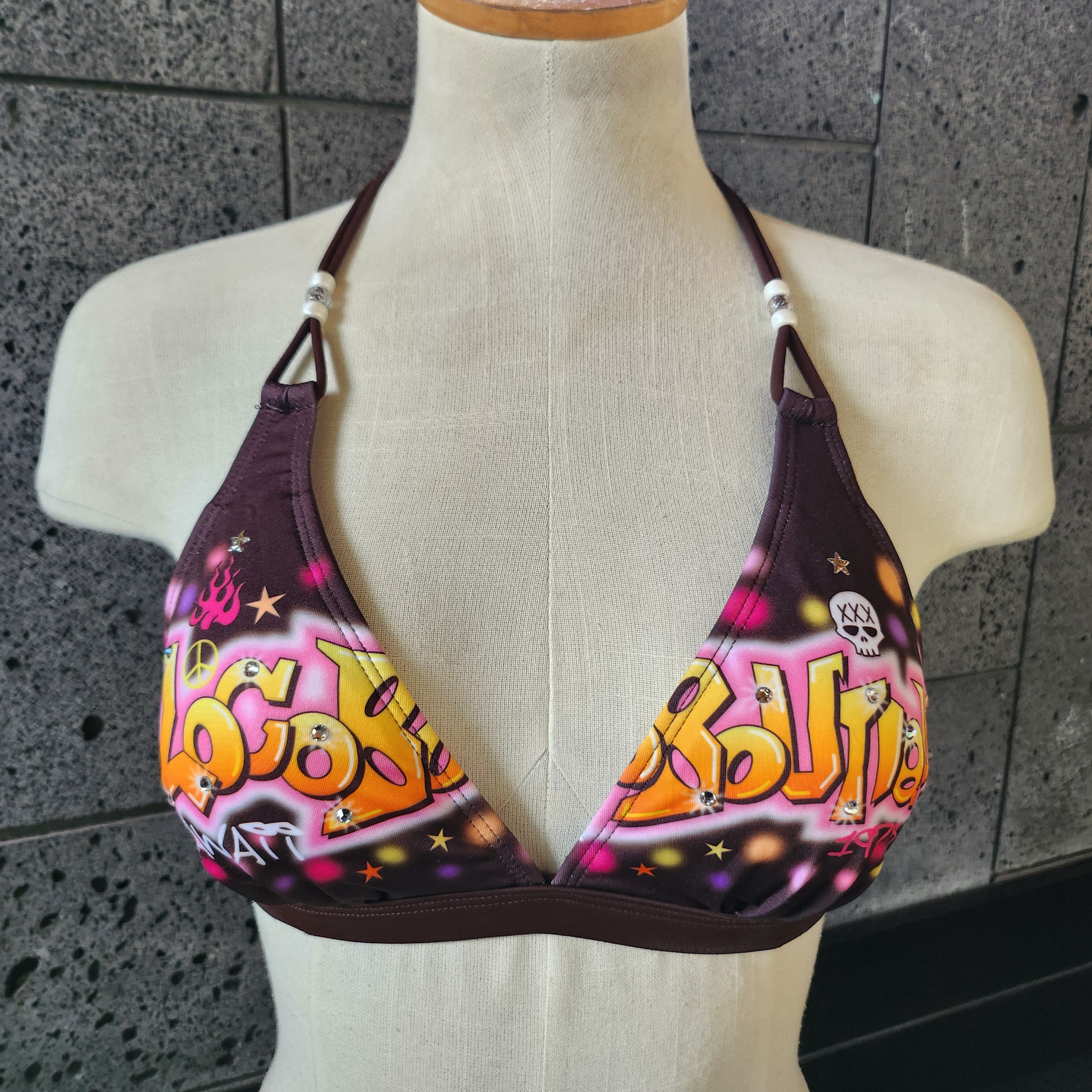 Loco Boutique Sign Double Straps Banded Chest