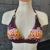 Loco Boutique Sign Double Straps Banded Chest - BROWN / XS