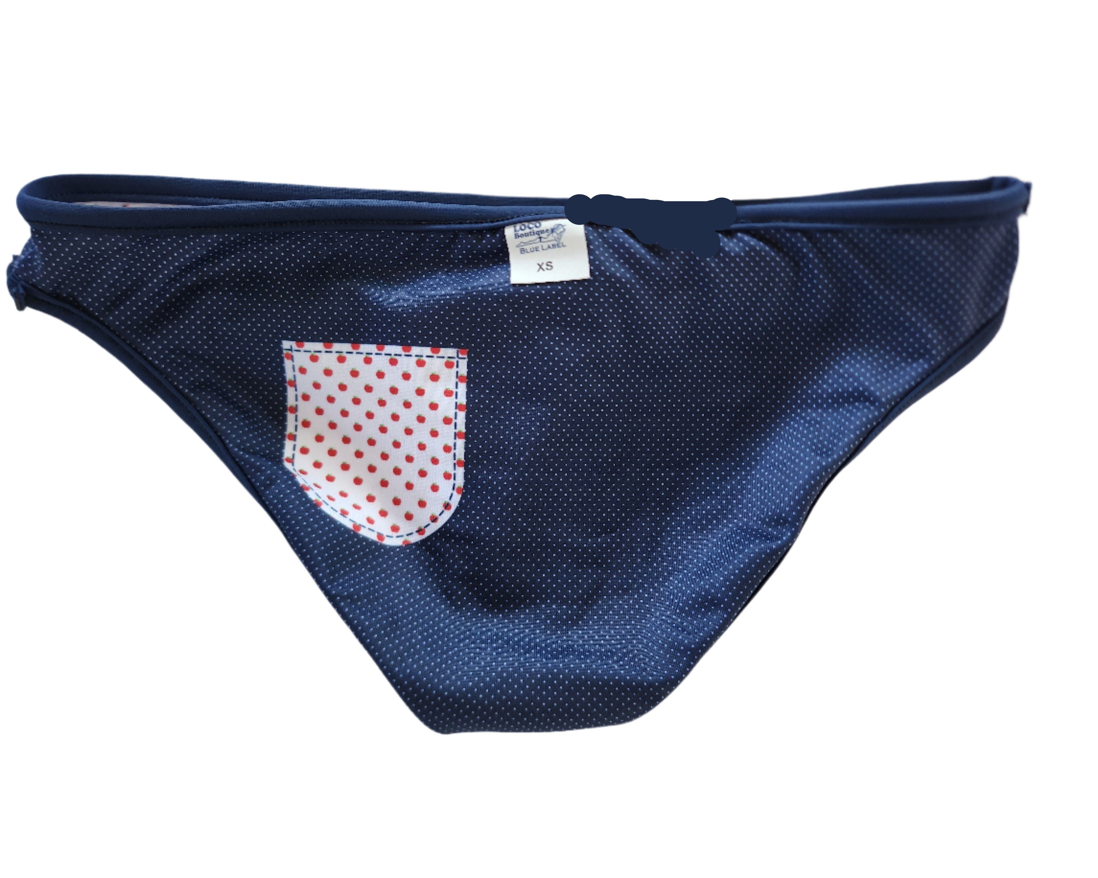 Loco Boutique Apples n Dots Reversible Bottom