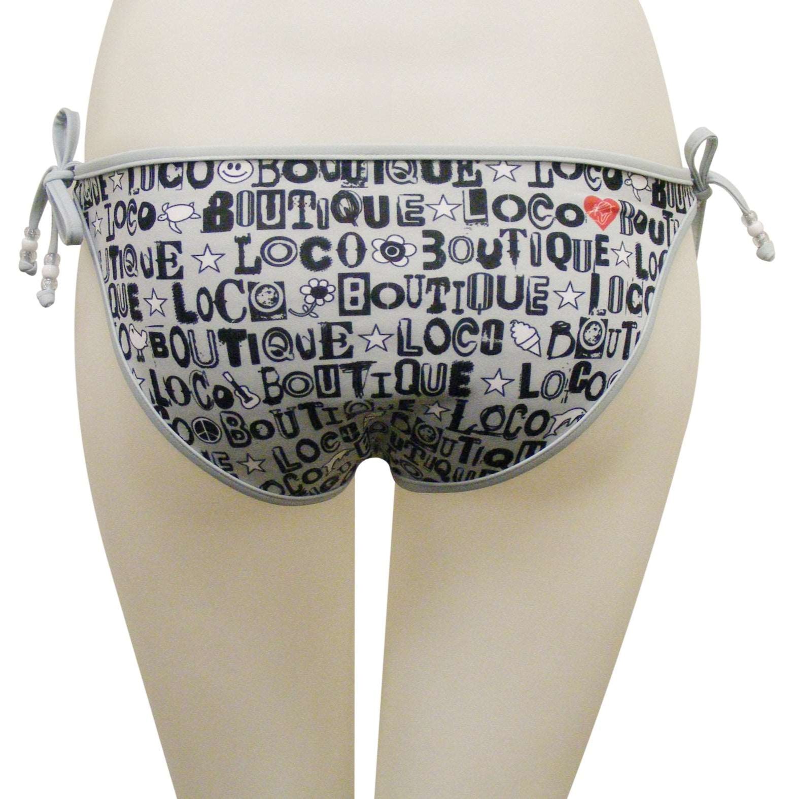 Loco Boutique Fonty Reversible Bikini Bottom