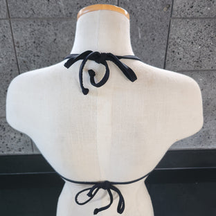 Loco Boutique Snake Ruffle Sliding Triangle