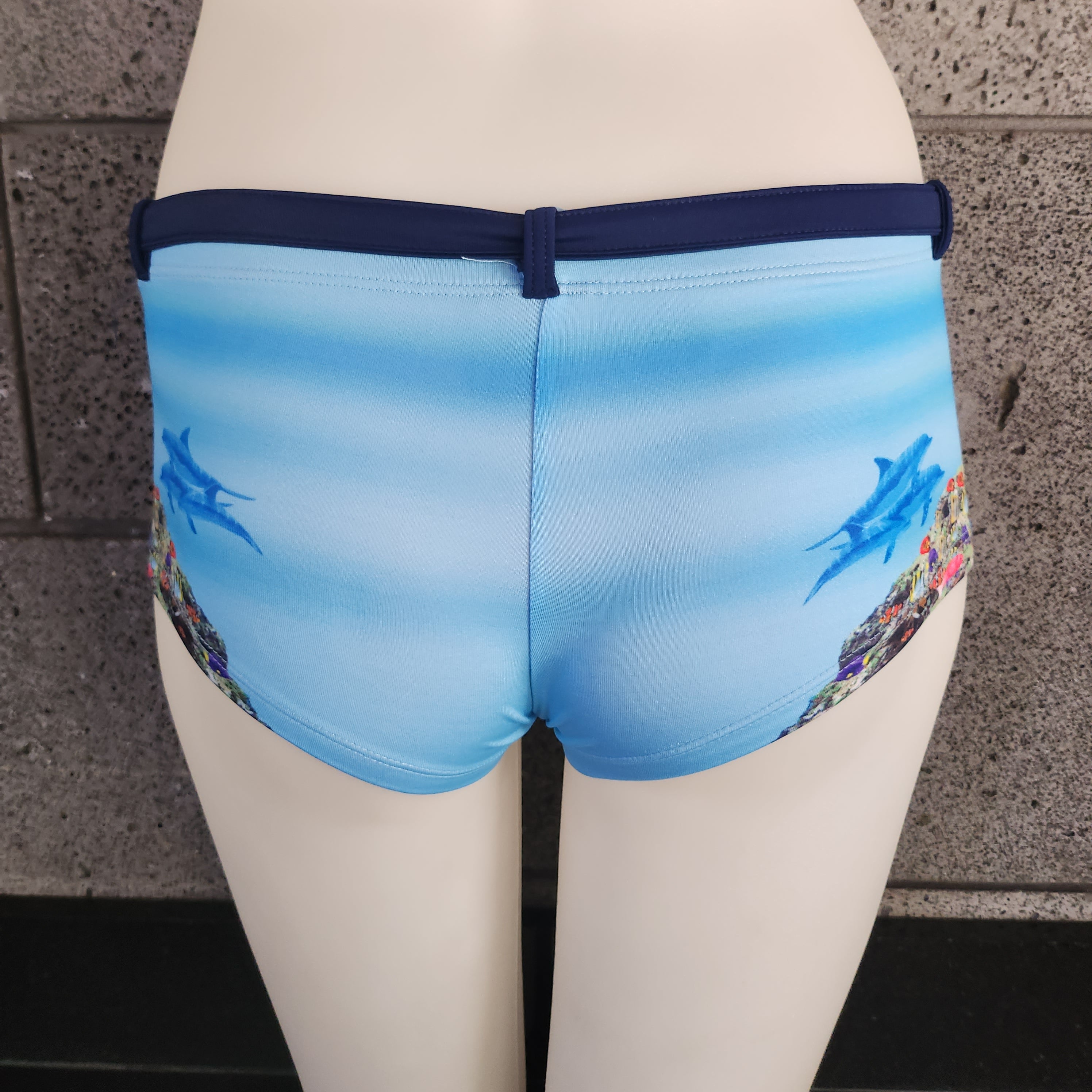 Loco Boutique Cousteau Belted Boyshorts