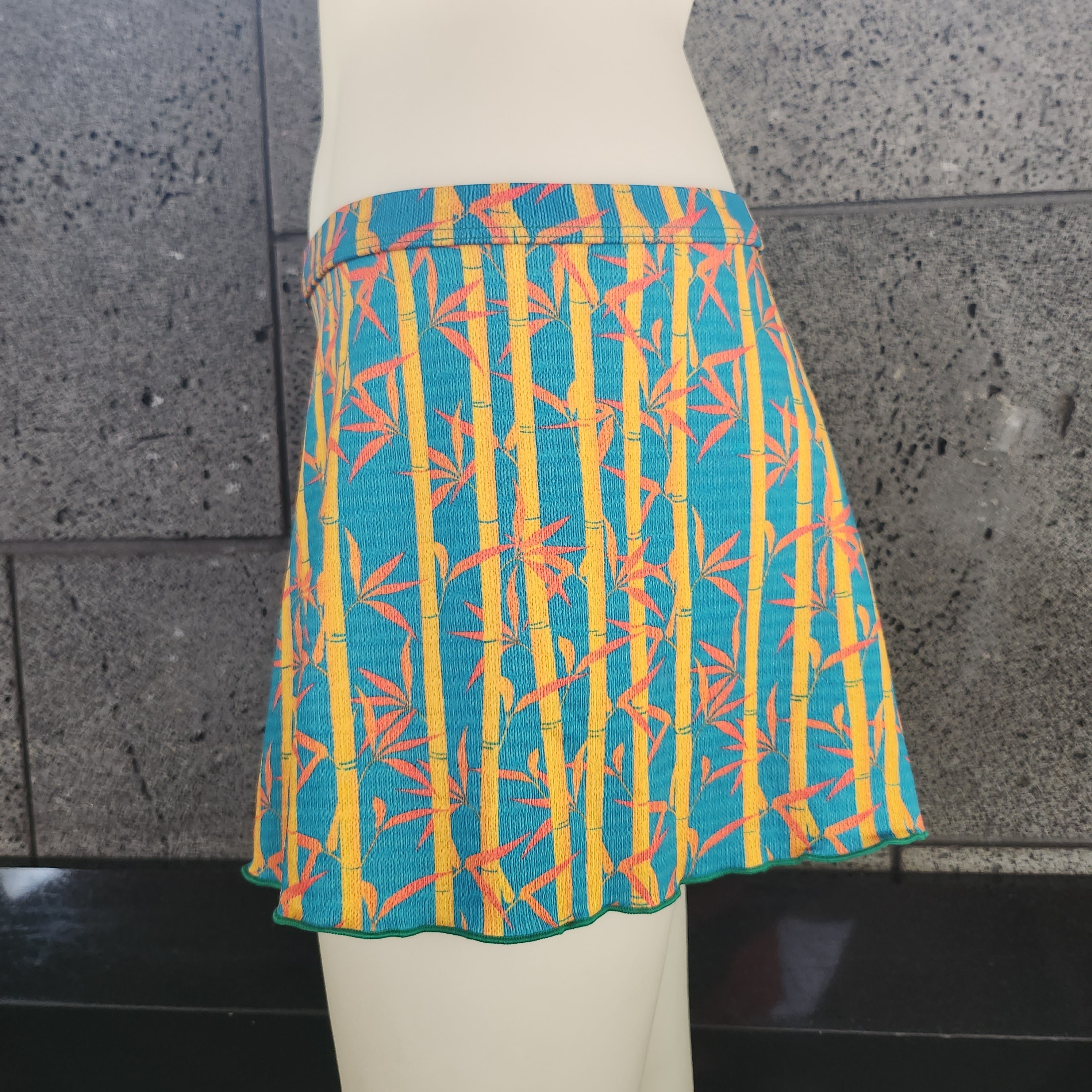 Loco Boutique Bamboo Mini Skirt