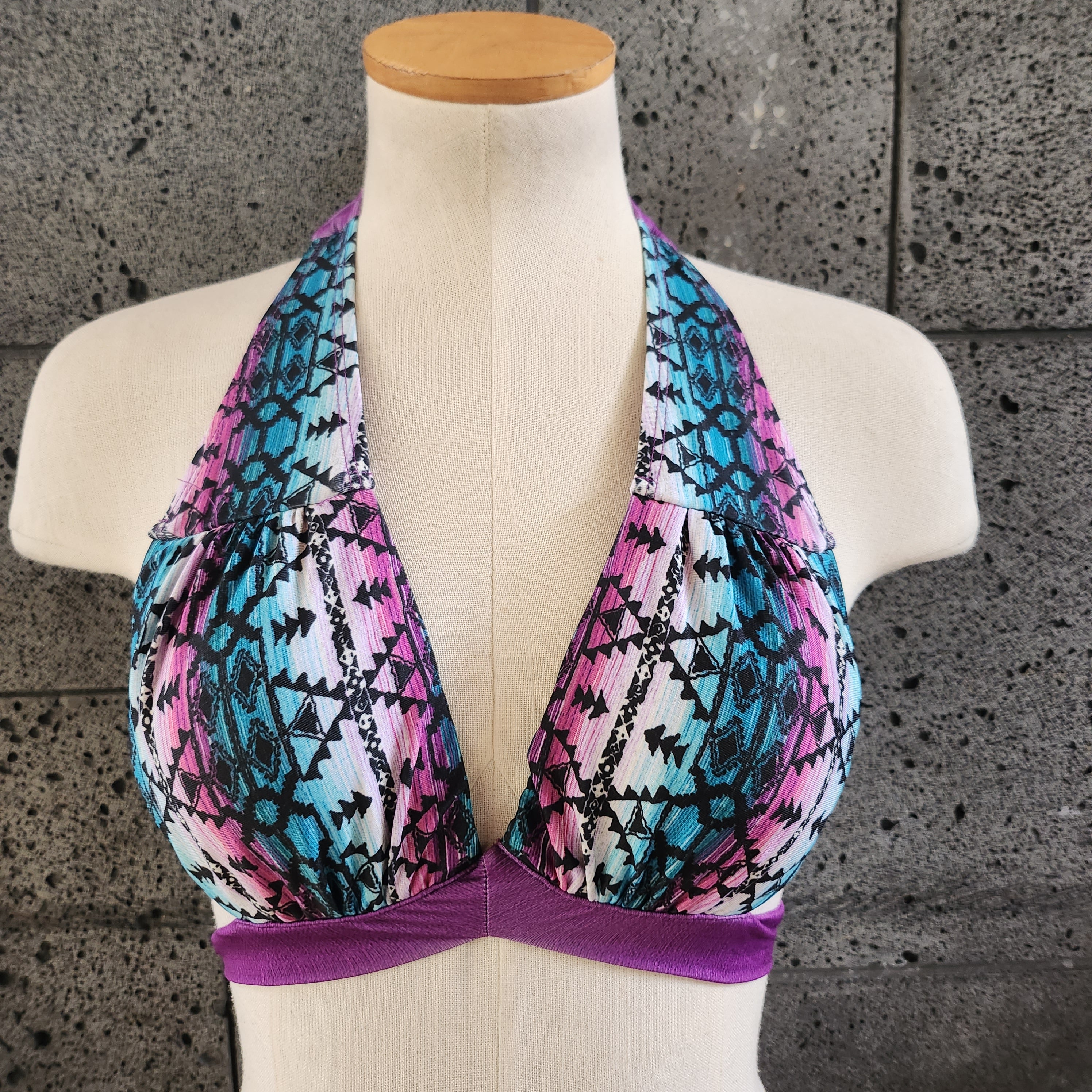 Loco Boutique Poncho V-Neck Bandeau