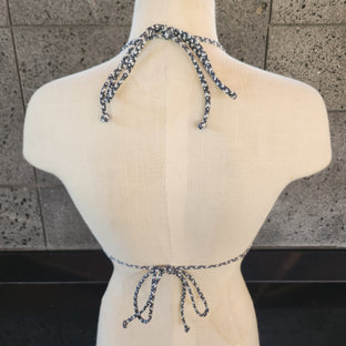 Loco Boutique Loco Zig Zag Gathered Sliding Triangle