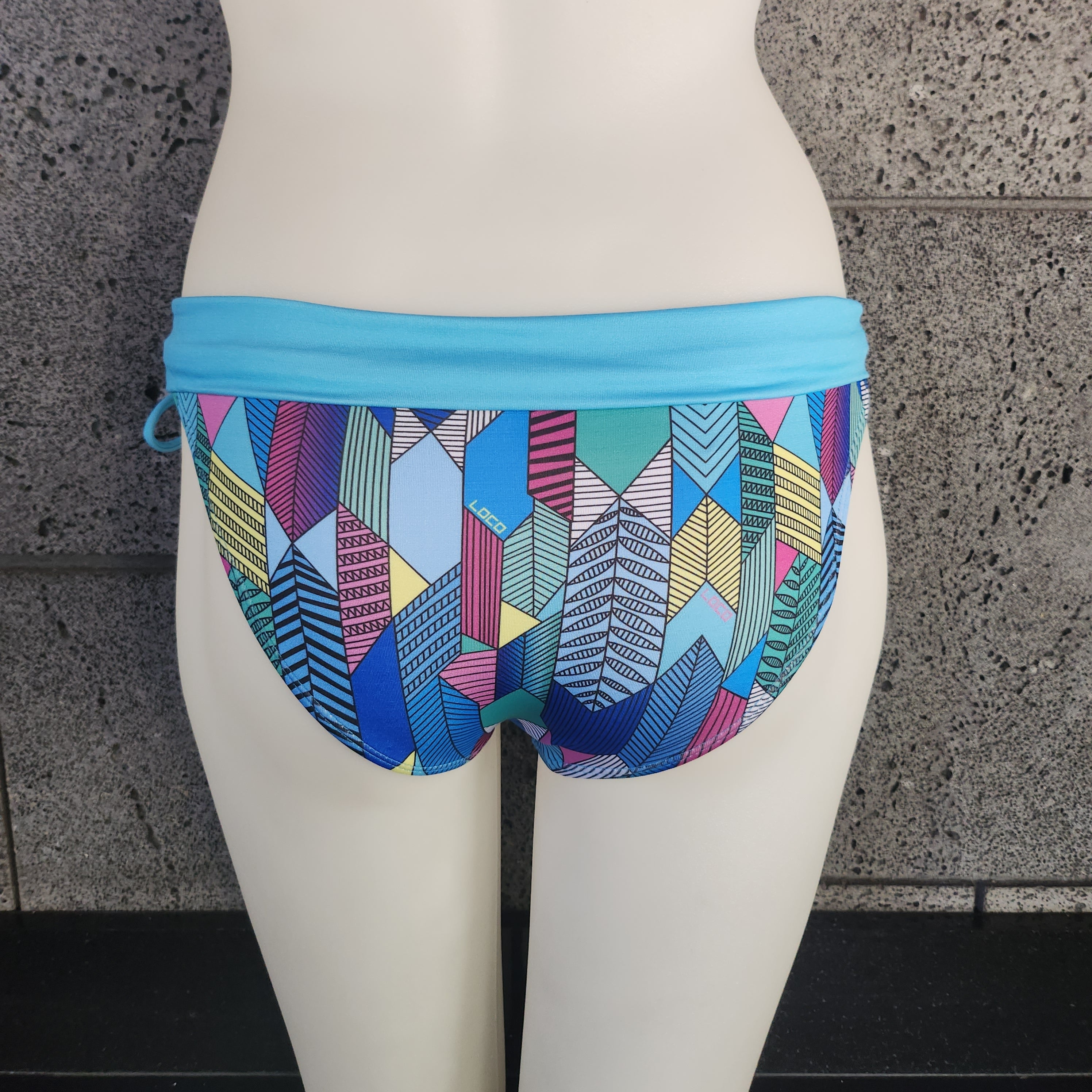 Loco Boutique Geo Feather Folded Over