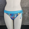 Loco Boutique Geo Feather Folded Over - TURQ / XS