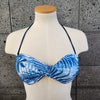 Loco Boutique Kilauea Twisted Bandeau - BLUE / S