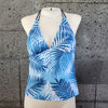 Loco Boutique Kilauea Double Strap Tankini - BLUE / L