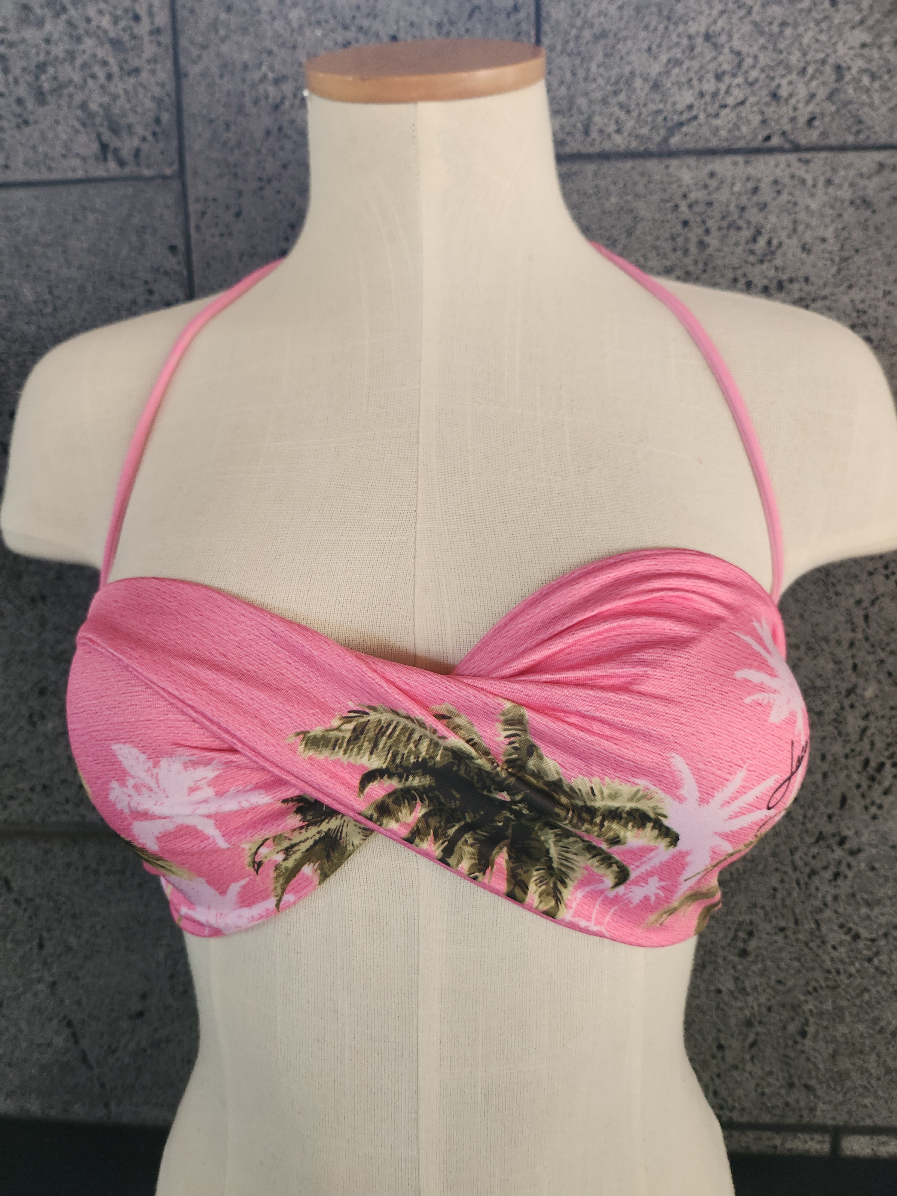 Loco Boutique Isle Twisted Bandeau Bikini Top