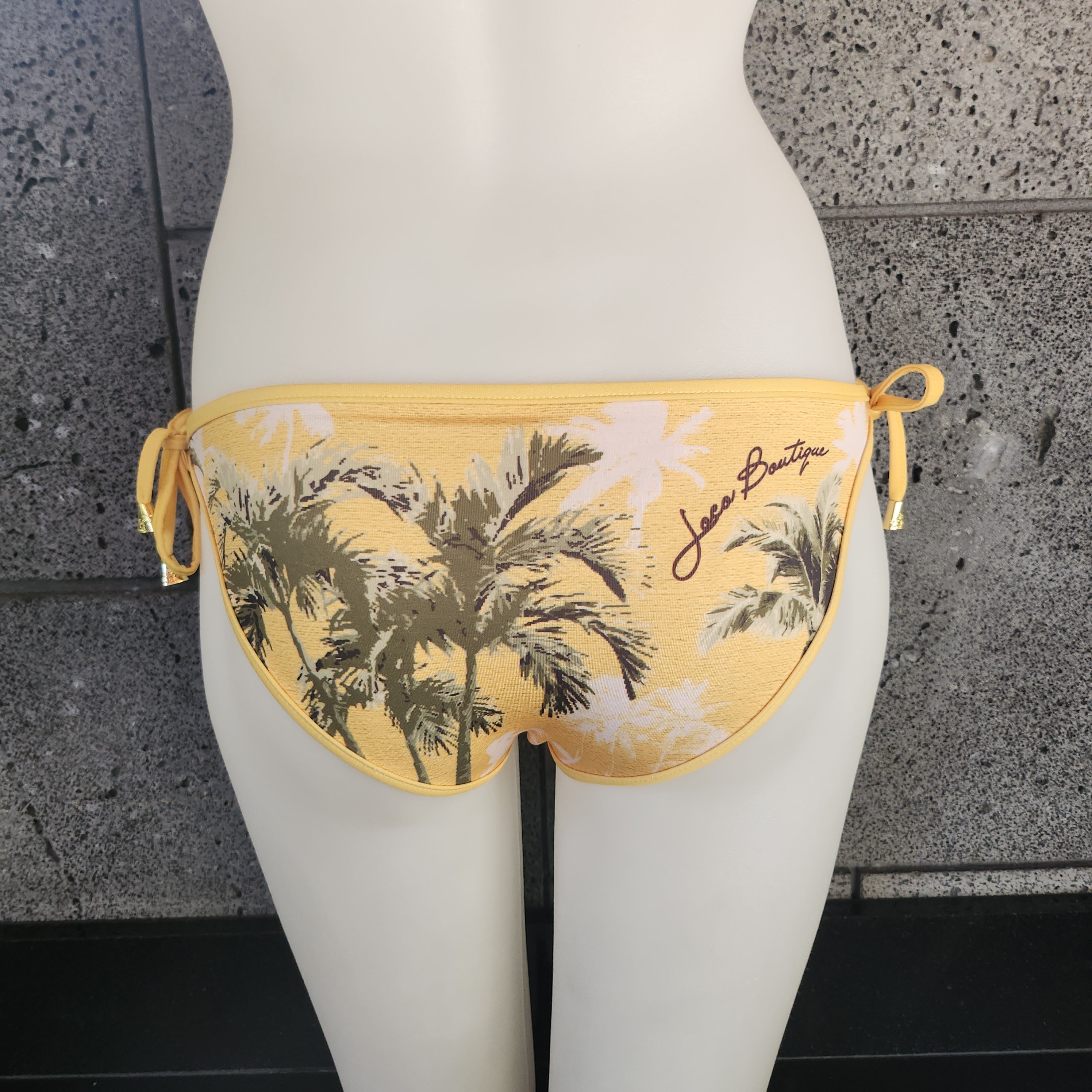 Loco Boutique Isle Removable Bows Bikini Bottom