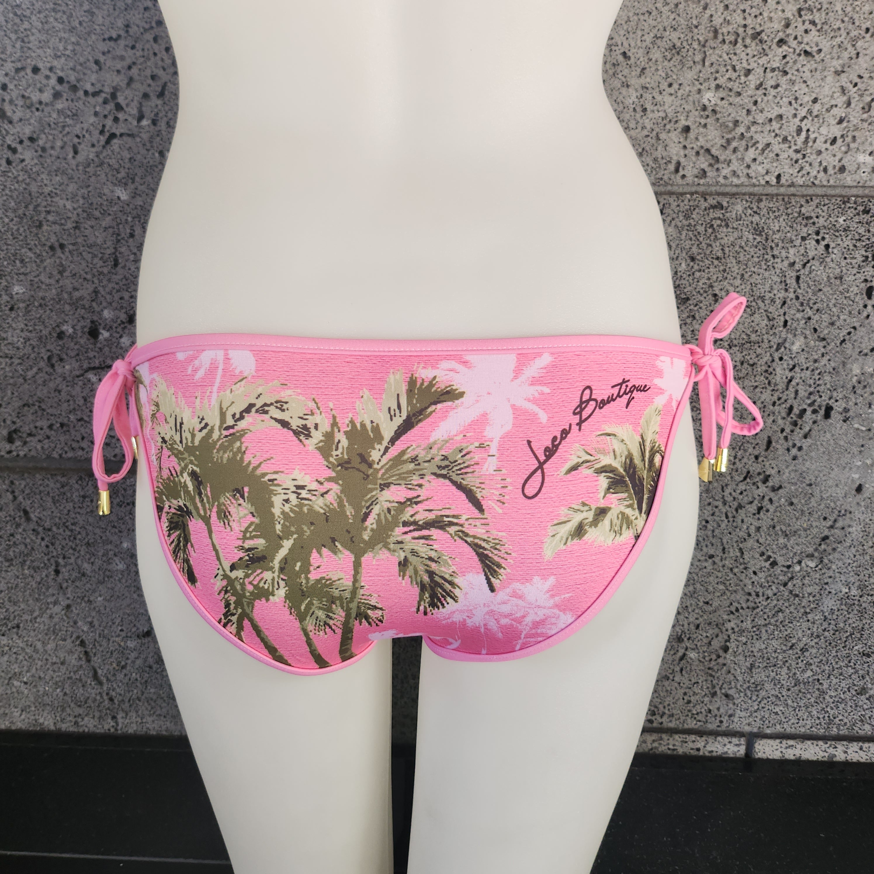 Loco Boutique Isle Removable Bows Bikini Bottom