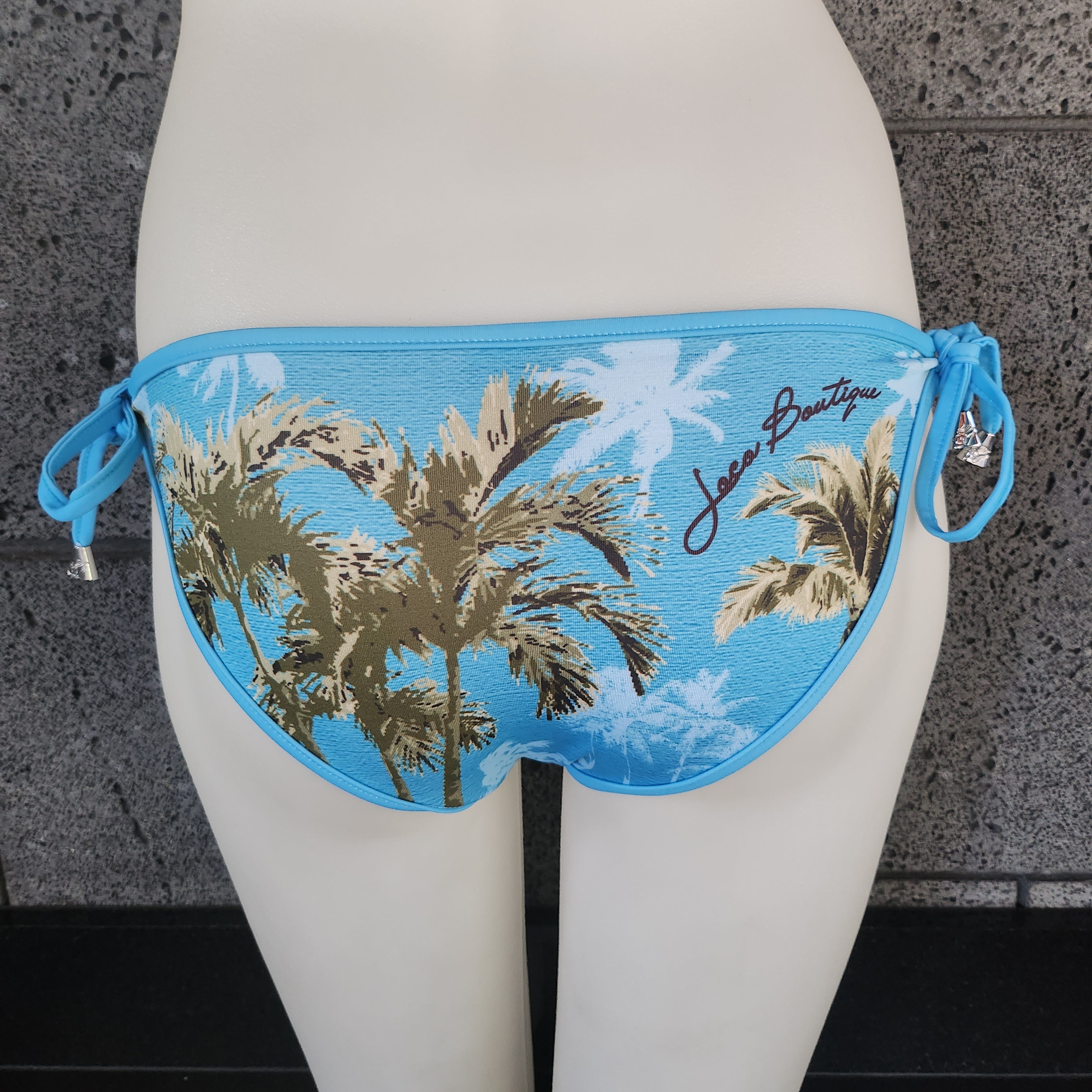 Loco Boutique Isle Removable Bows Bikini Bottom