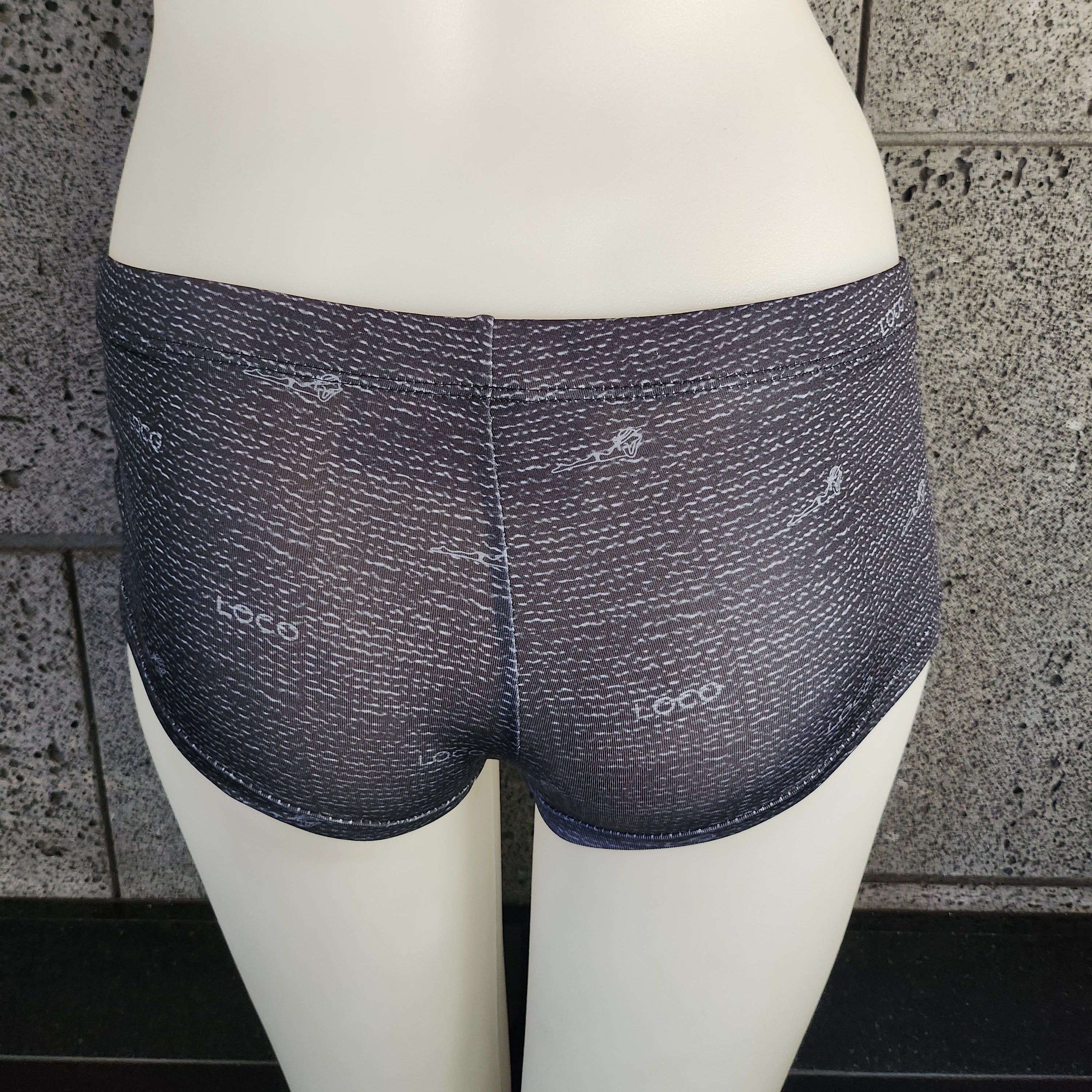 Loco Boutique Burlap Boy Shorts