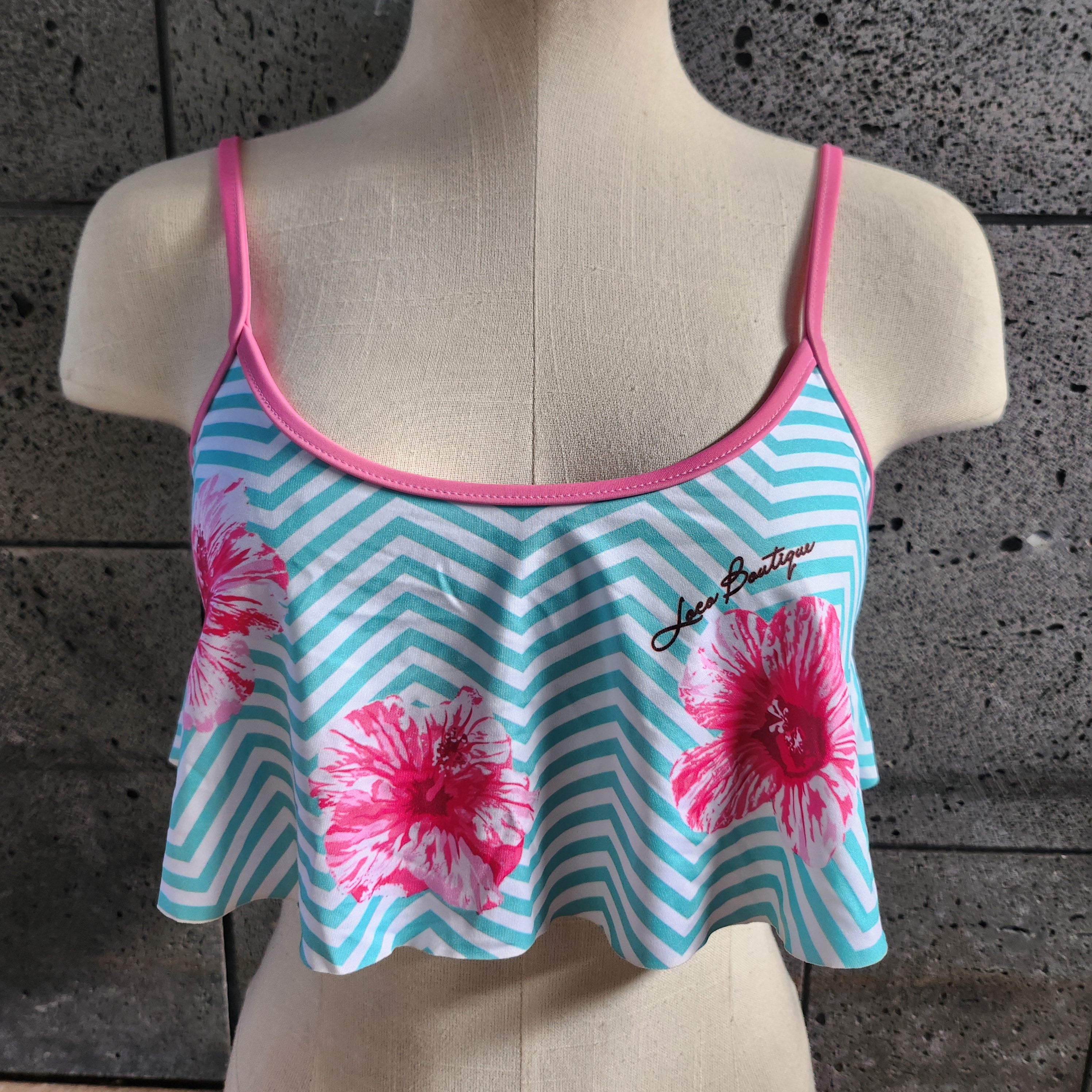 Loco Boutique Lora Sporty Crop Top