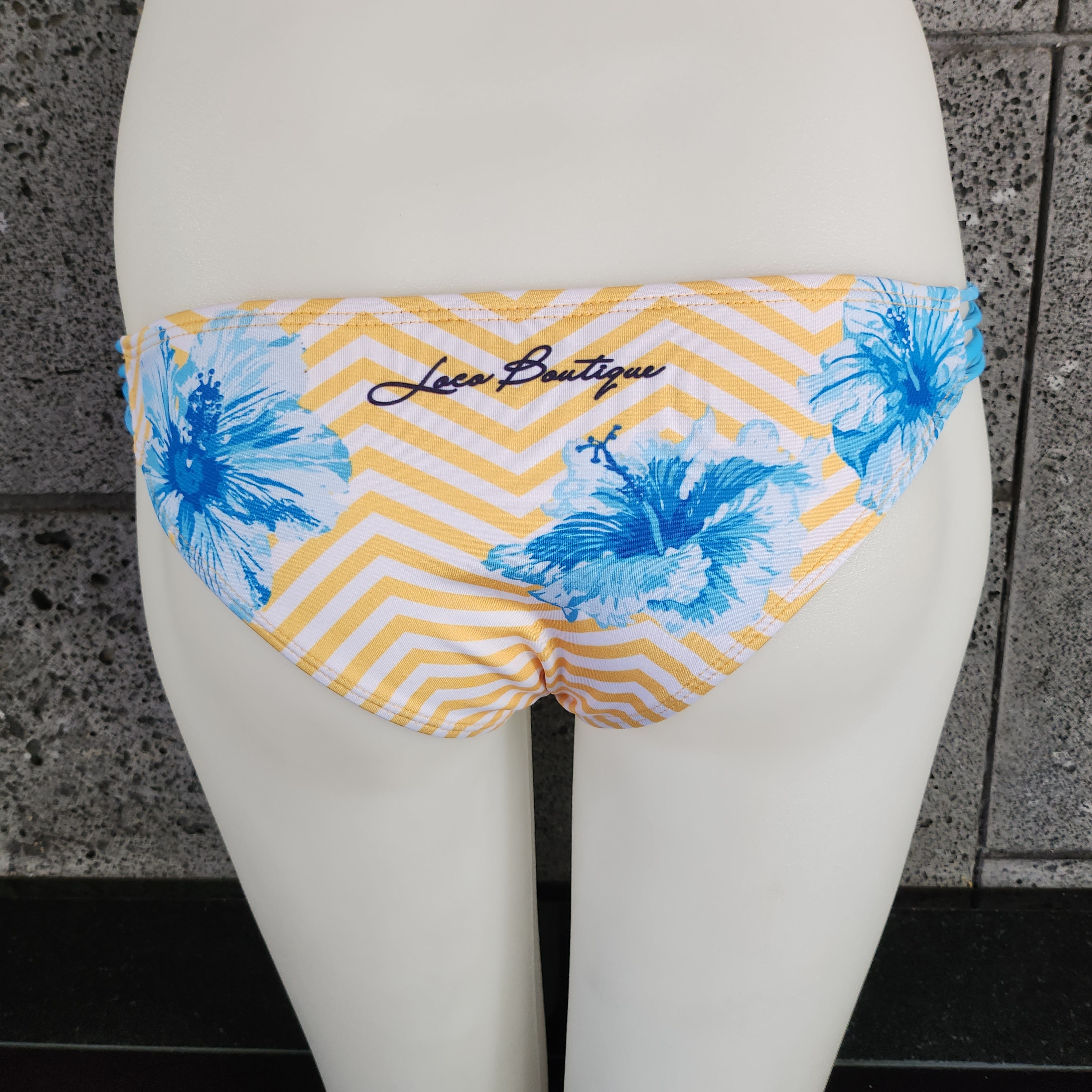 Loco Boutique Lora Removable Bows Bikini Bottom