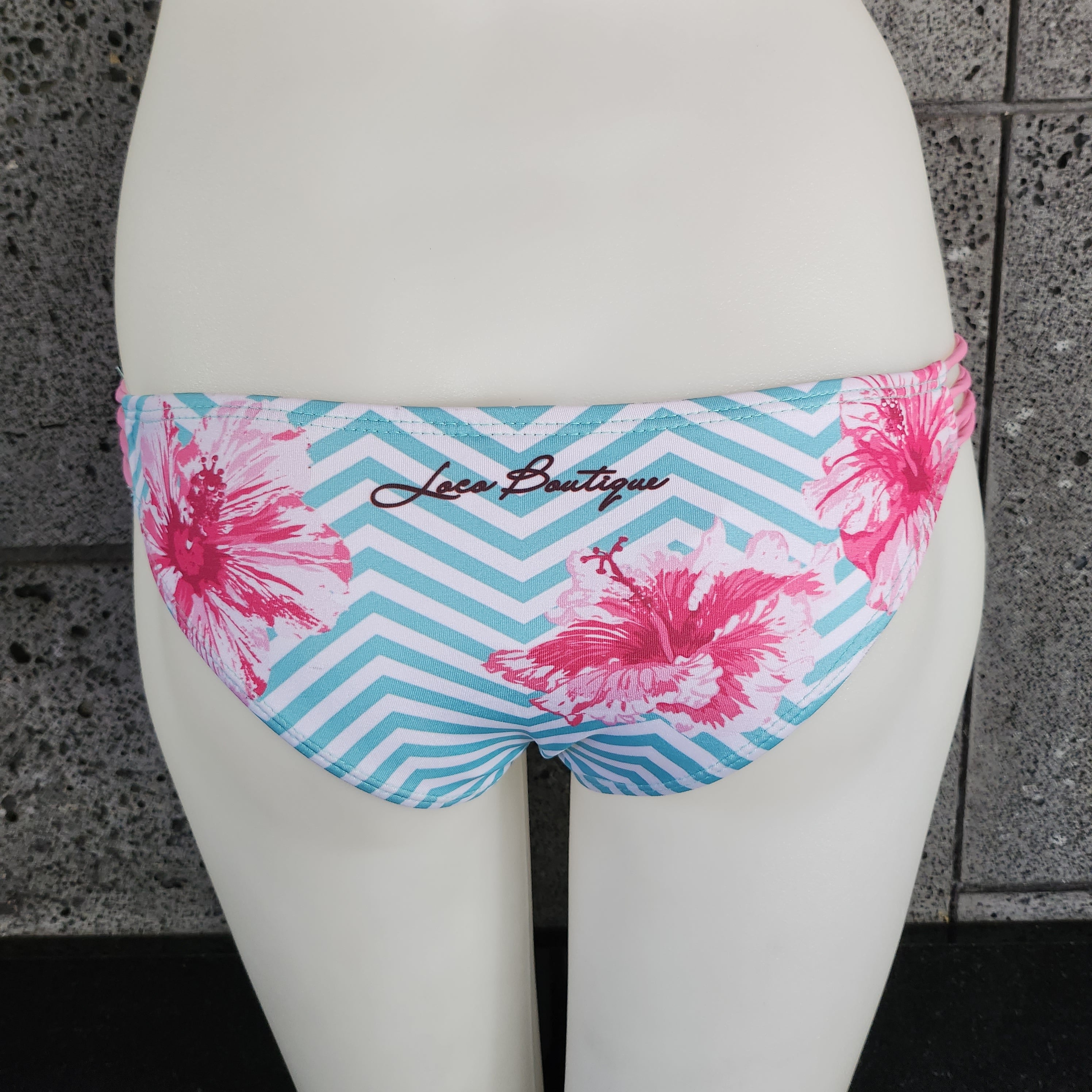 Loco Boutique Lora Strappy Side Bikini Bottom