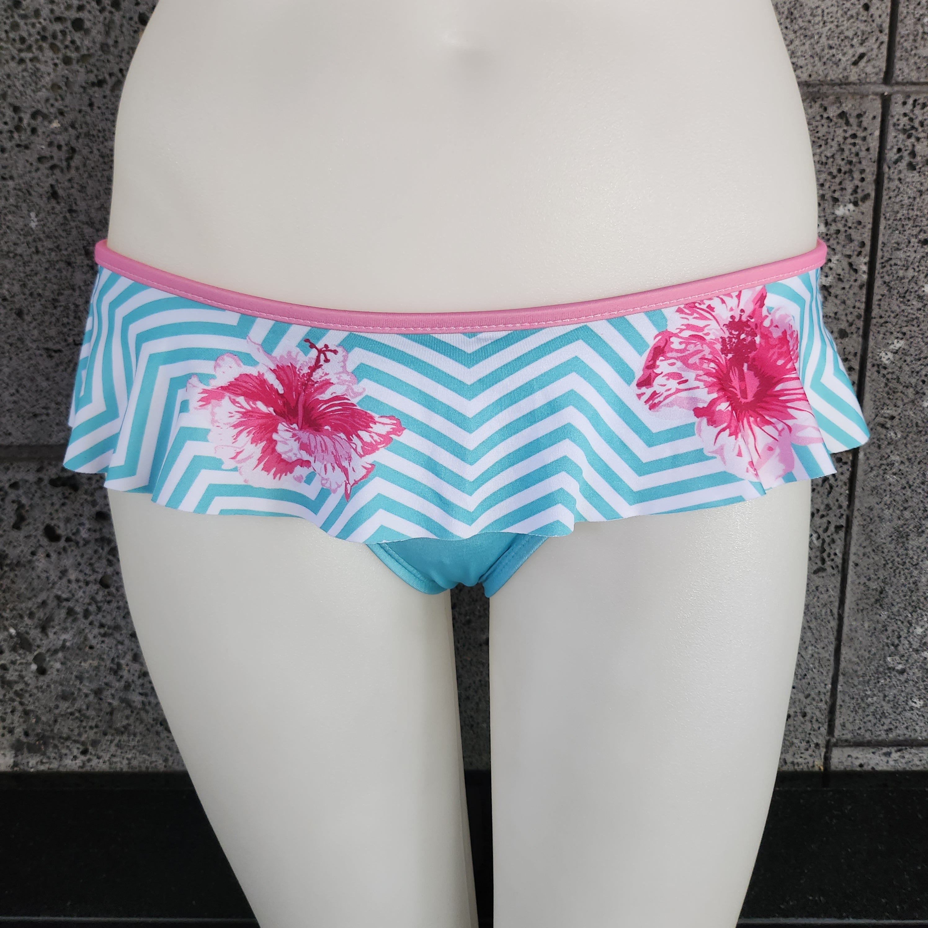 Loco Boutique Lora Skirted Swim Bottom - Loco Boutique