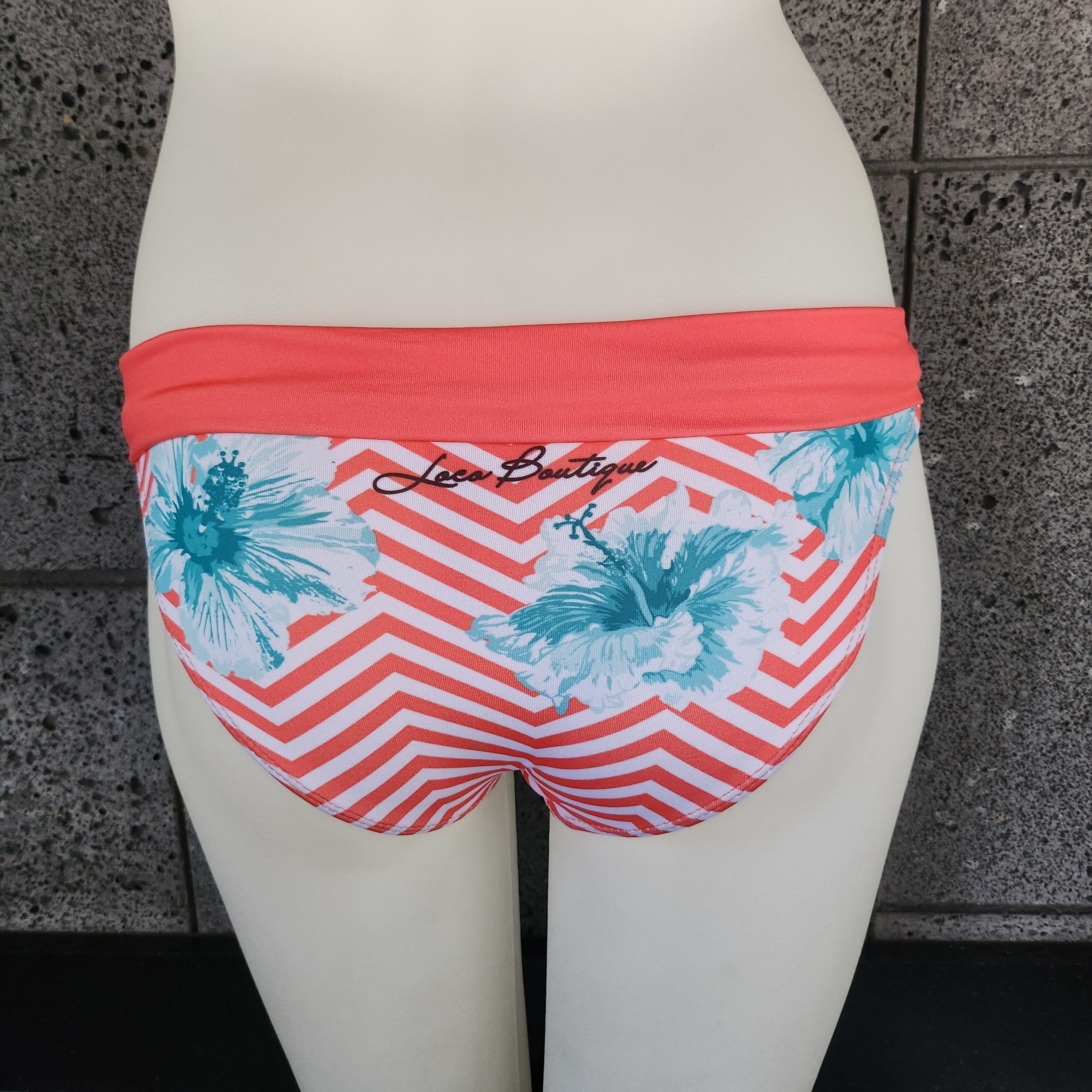 Loco Boutique Lora Folded Over Bikini Bottom