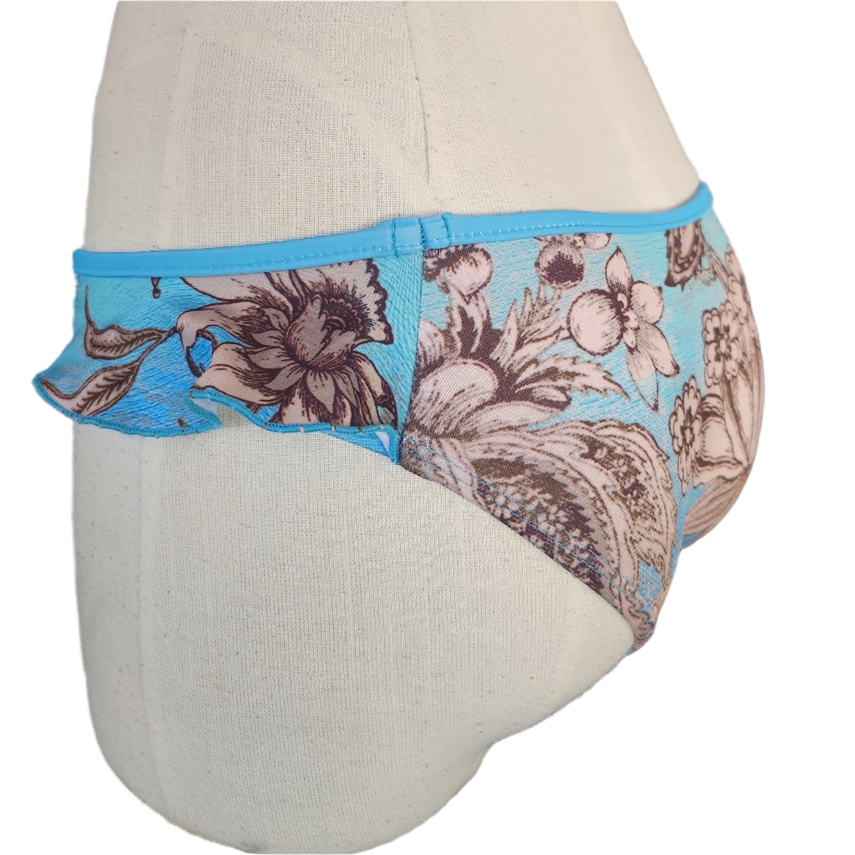 Loco Boutique Gypsy Side Ruffled Bikini Bottom