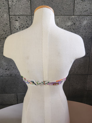 Loco Boutique Garden of Eden Flounce Bandeau Top