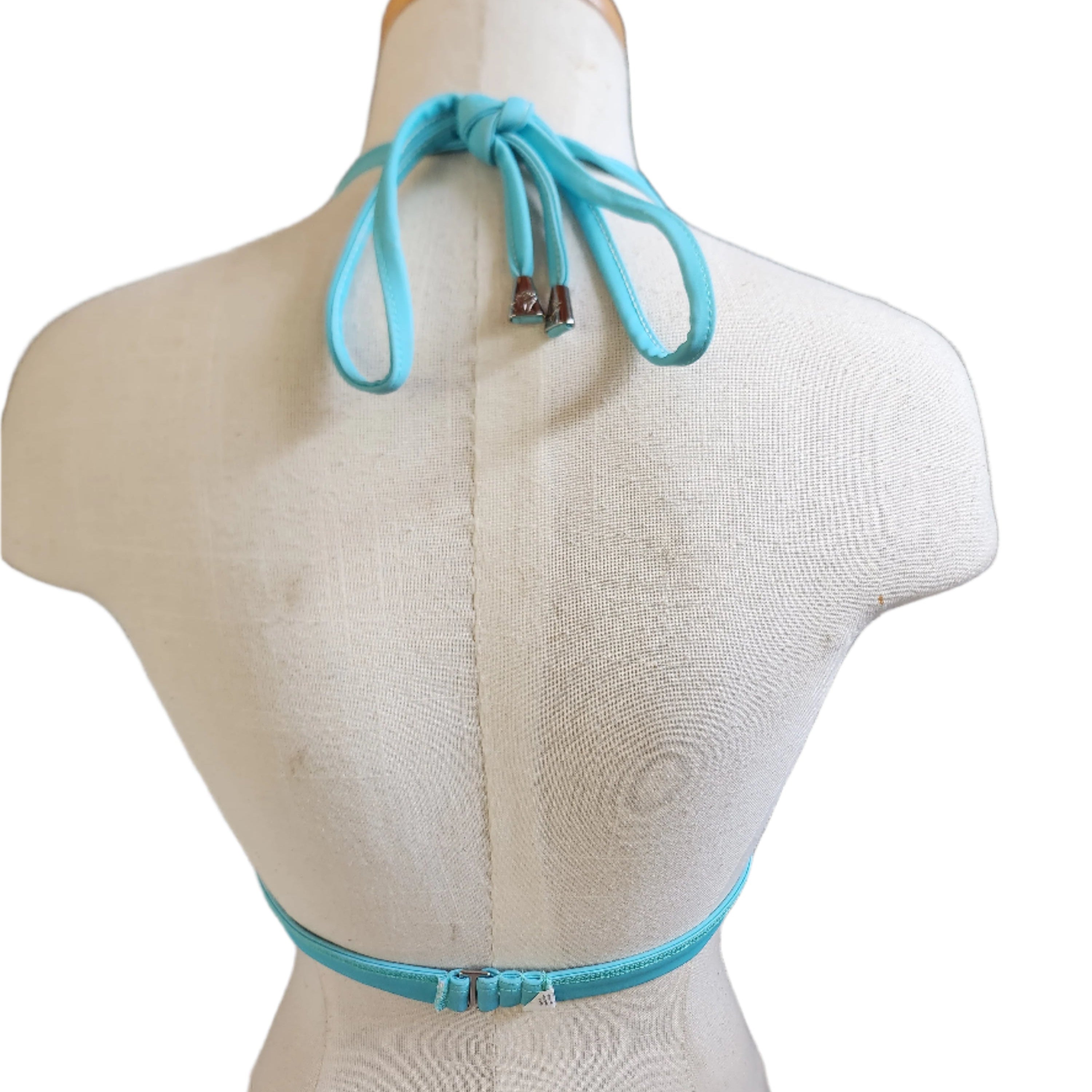 Loco Boutique Hibiscus Line Reversible Banded Chest Bikini Top