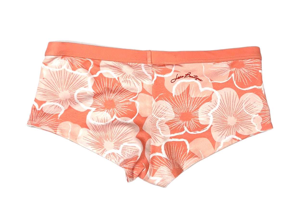 Loco Boutique Hibiscus Line Reversible Boyshort Swim Bottom