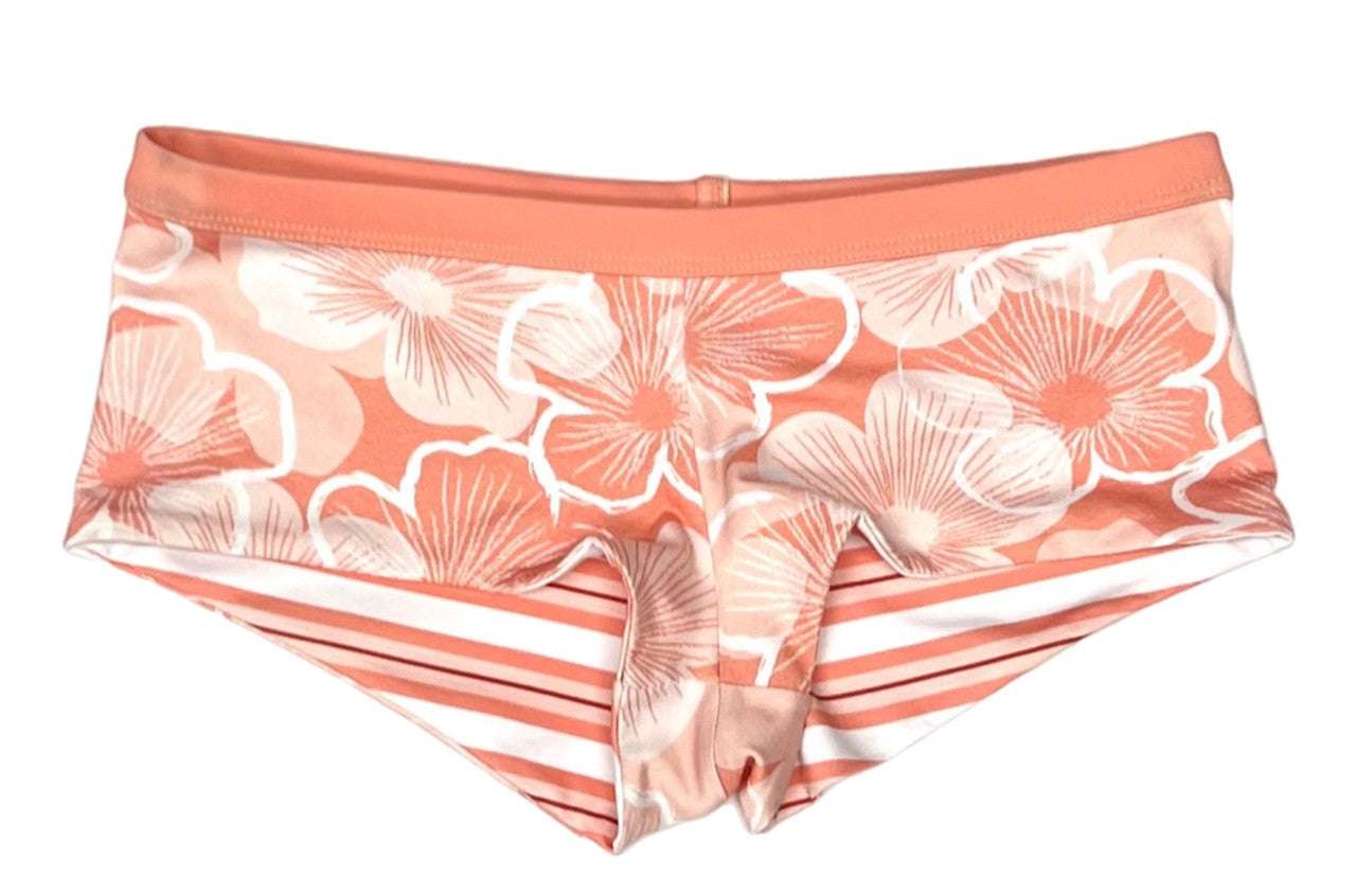 Loco Boutique Hibiscus Line Reversible Boyshort Swim Bottom