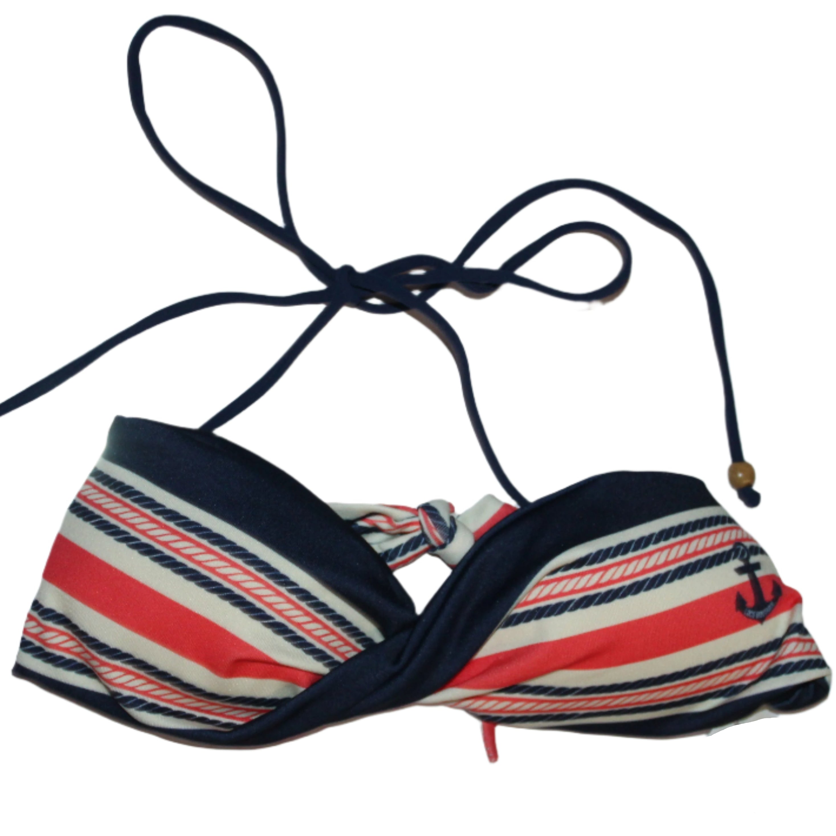 Loco Boutique Anchor Bandeau Bikini Top