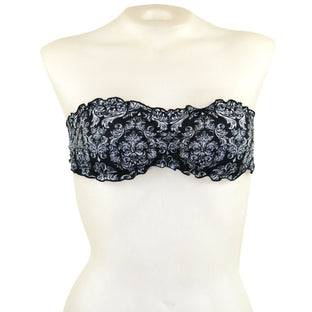 Loco Boutique Damask Scrunch Front Bandeau