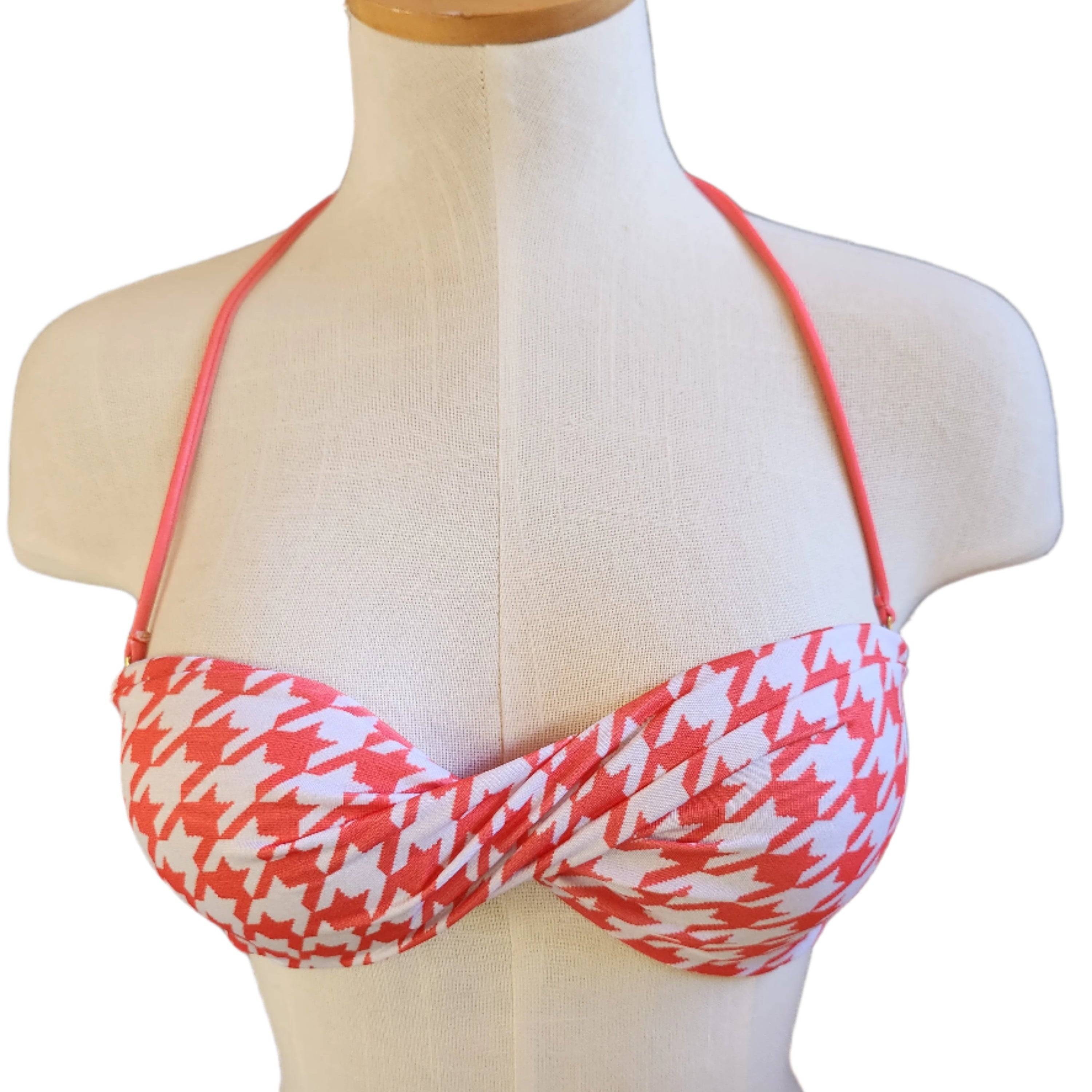 Loco Boutique Houndstooth 2.0 Twisted Bandeau