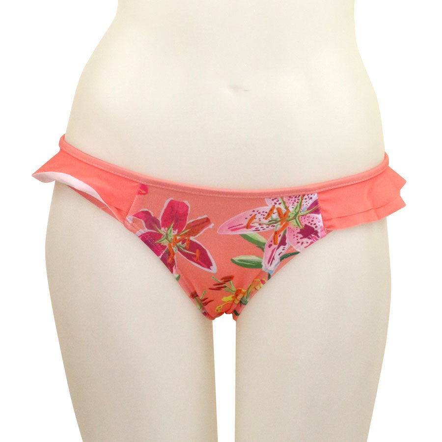 Tropical Orchid Double Side Ruffle