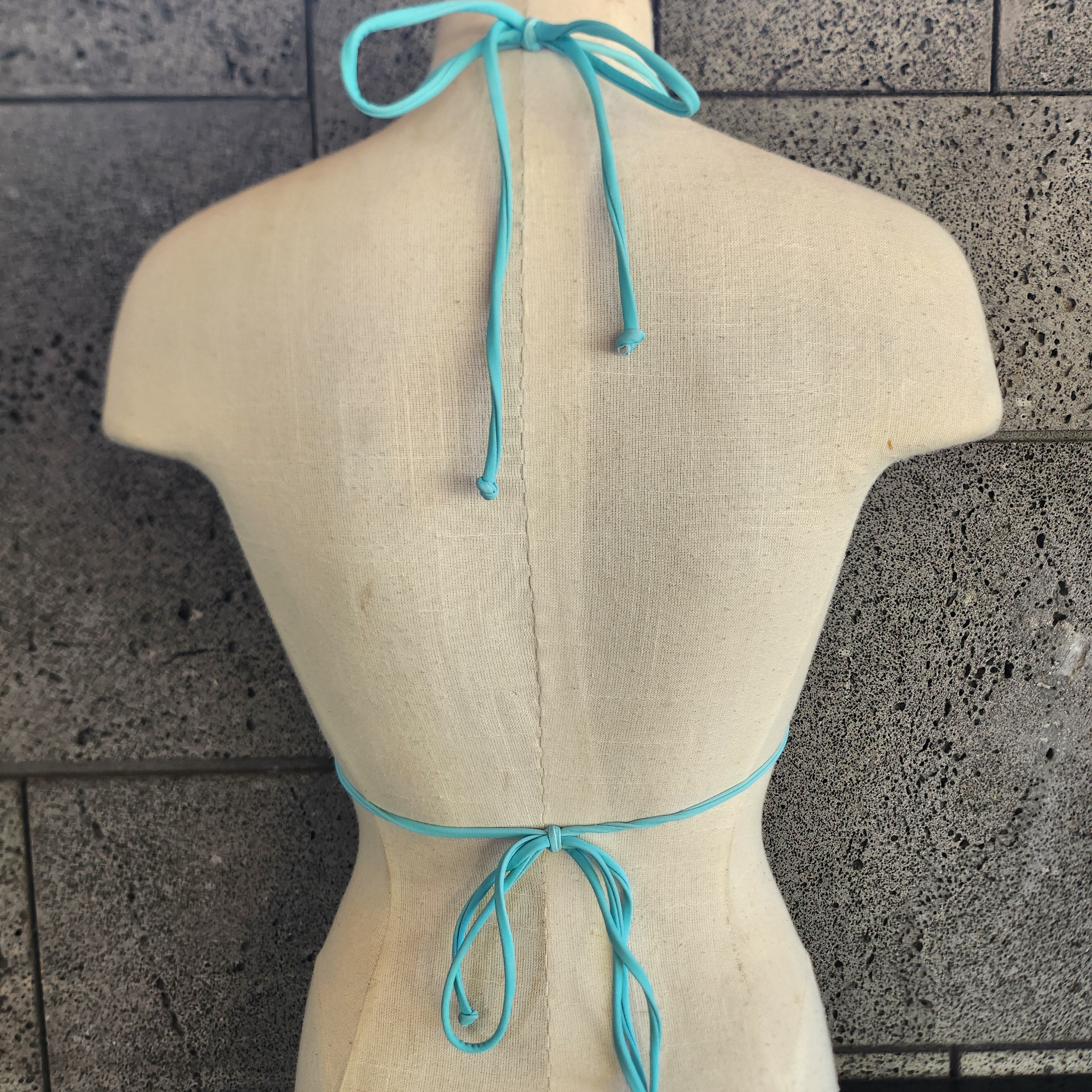 Loco Boutique Step Geo Strappy Front Triangle Top