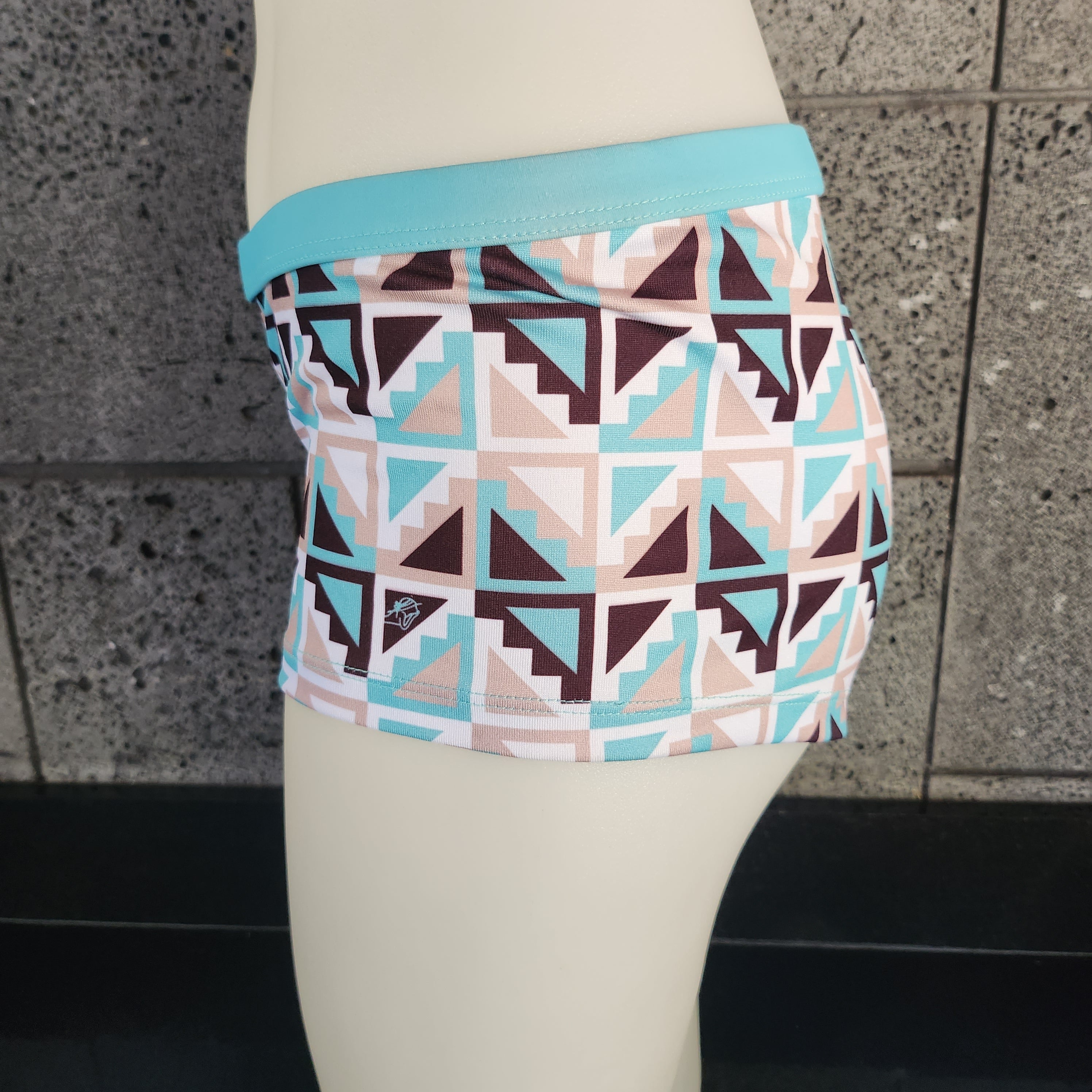 Loco Boutique Step Geo Banded Waist Boyshorts