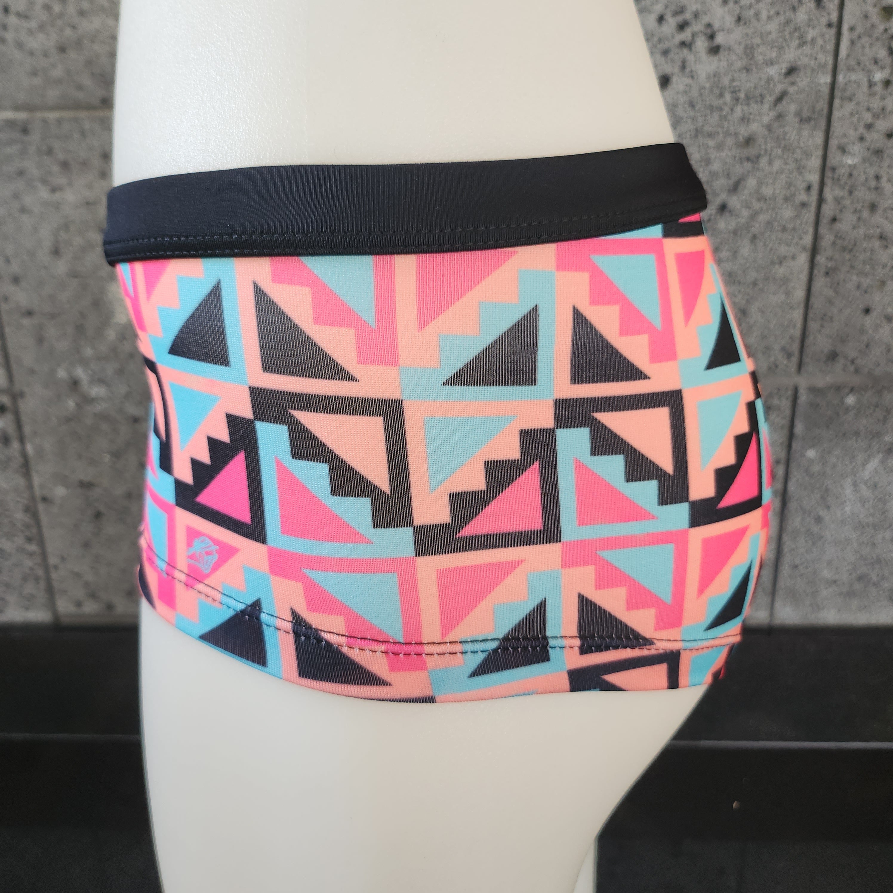 Loco Boutique Step Geo Banded Waist Boyshorts