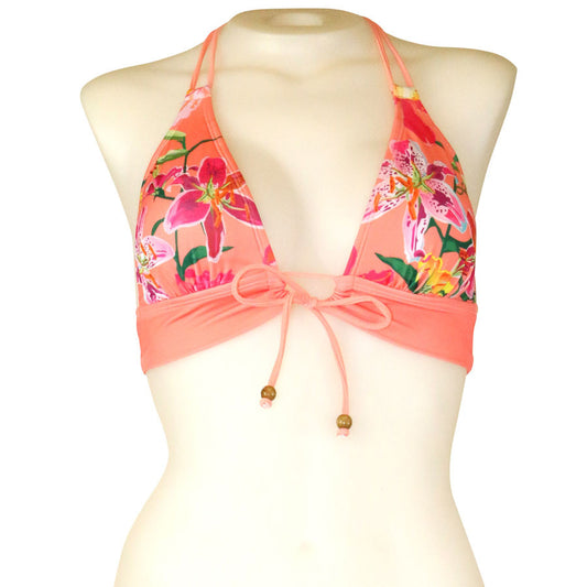 Tropical Orchid Keyhole Front Banded Chest - Loco Boutique
