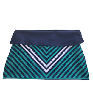 Loco Boutique Striped Chevron Reversible Skirt