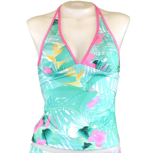 Paradise Garden Halter Tankini - Loco Boutique