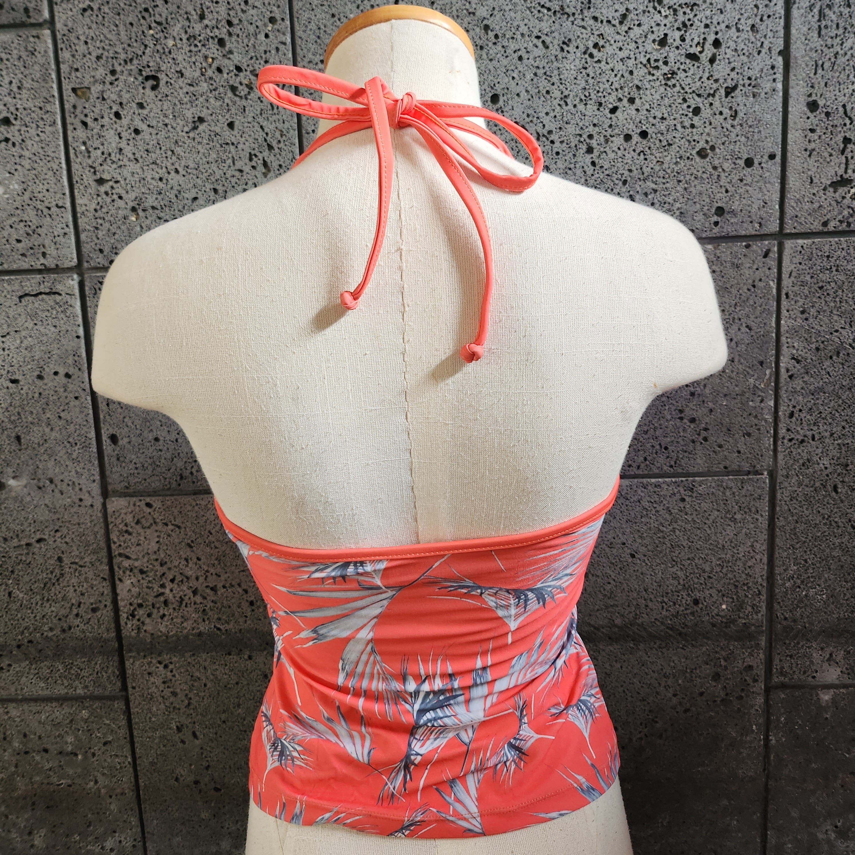 Loco Boutique Floating Palm Halter Tankini