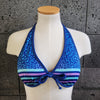 Loco Boutique Pastel Jungle Reversible Underwire - LIGHTNAVY / XS