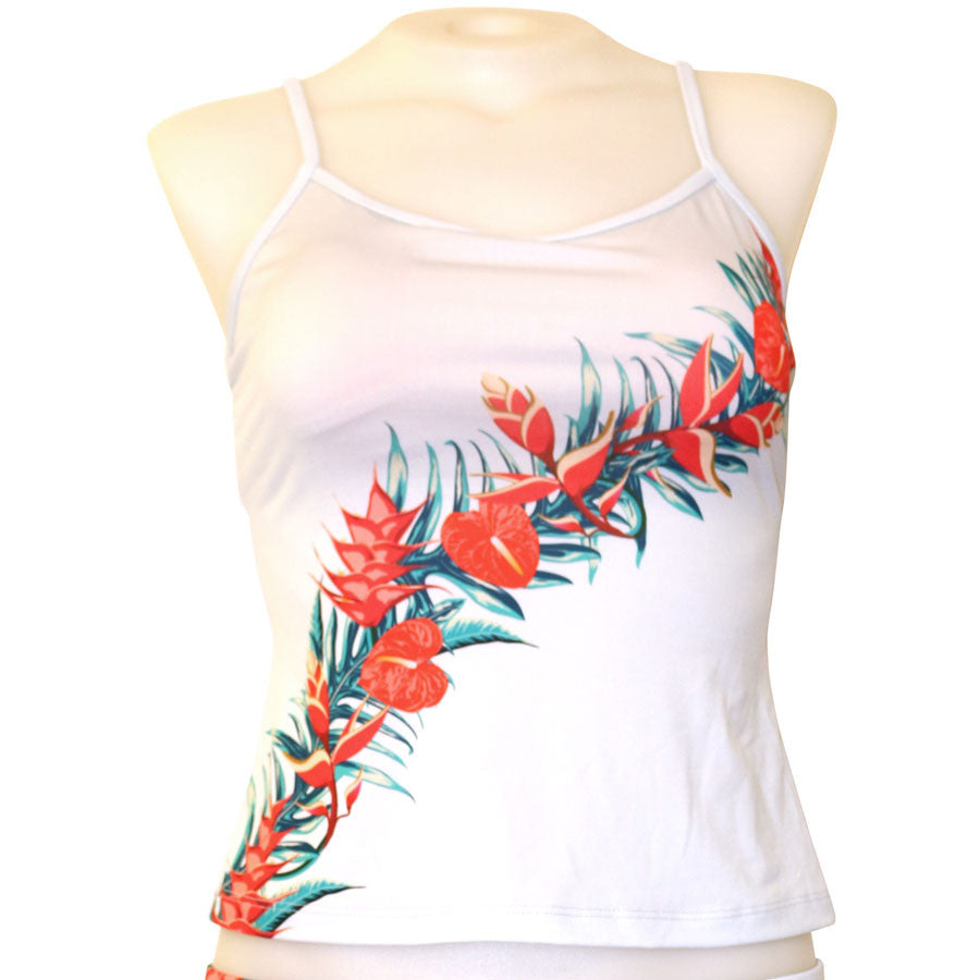 Retro Hawaii Cami Tankini - Loco Boutique