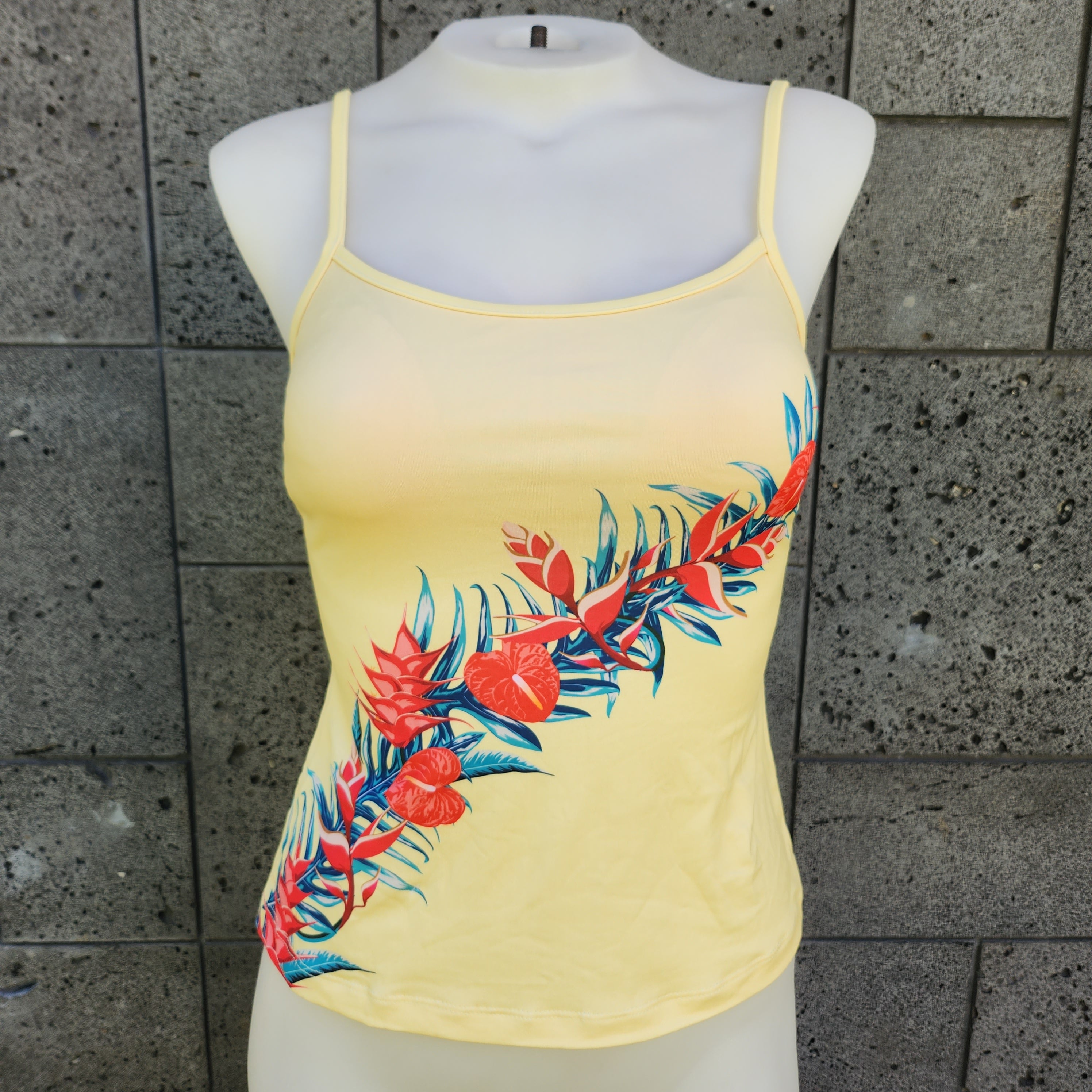 Loco Boutique Retro Hawaii Cami Tankini Top