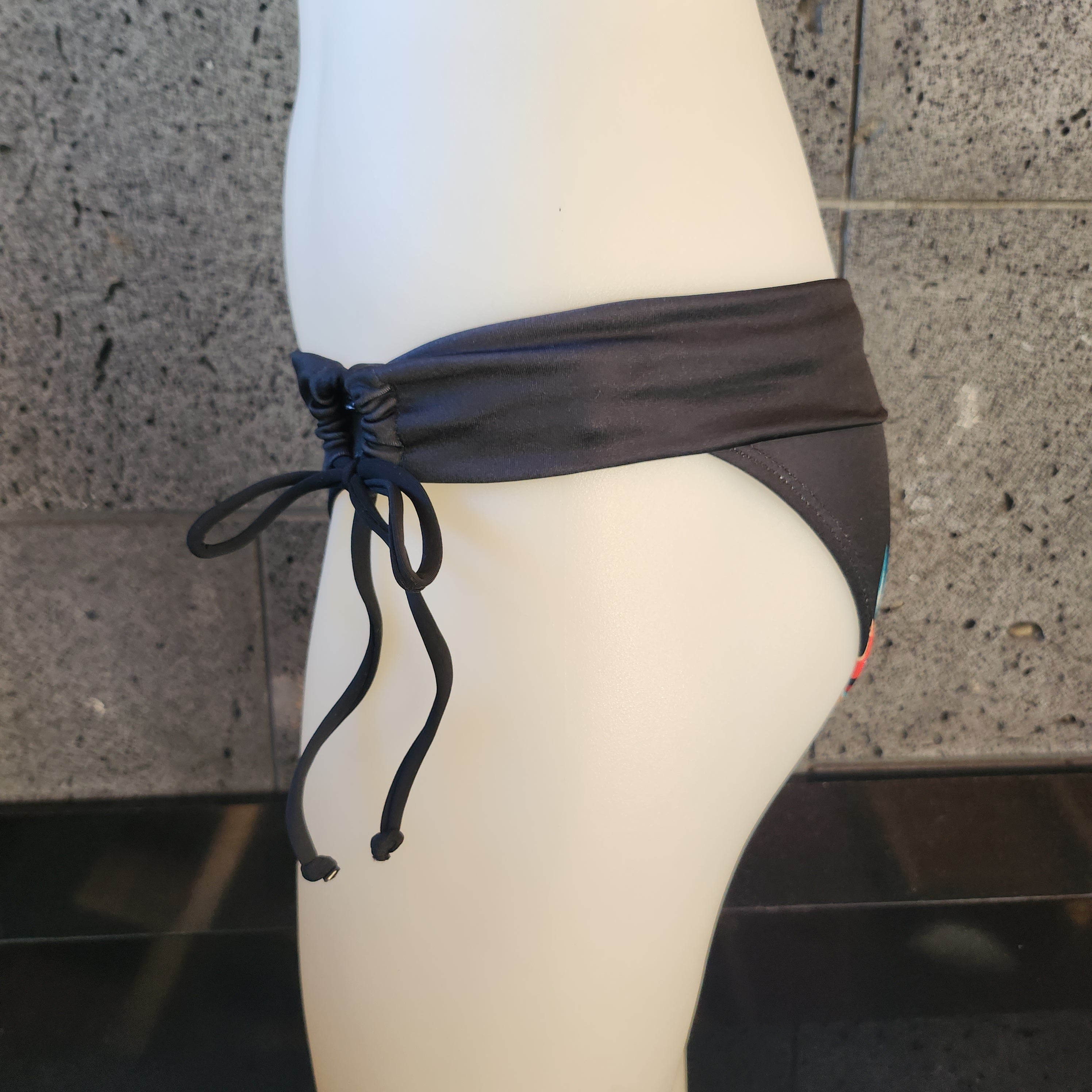 Loco Boutique Retro Hawaii Folded Over Bikini Bottom