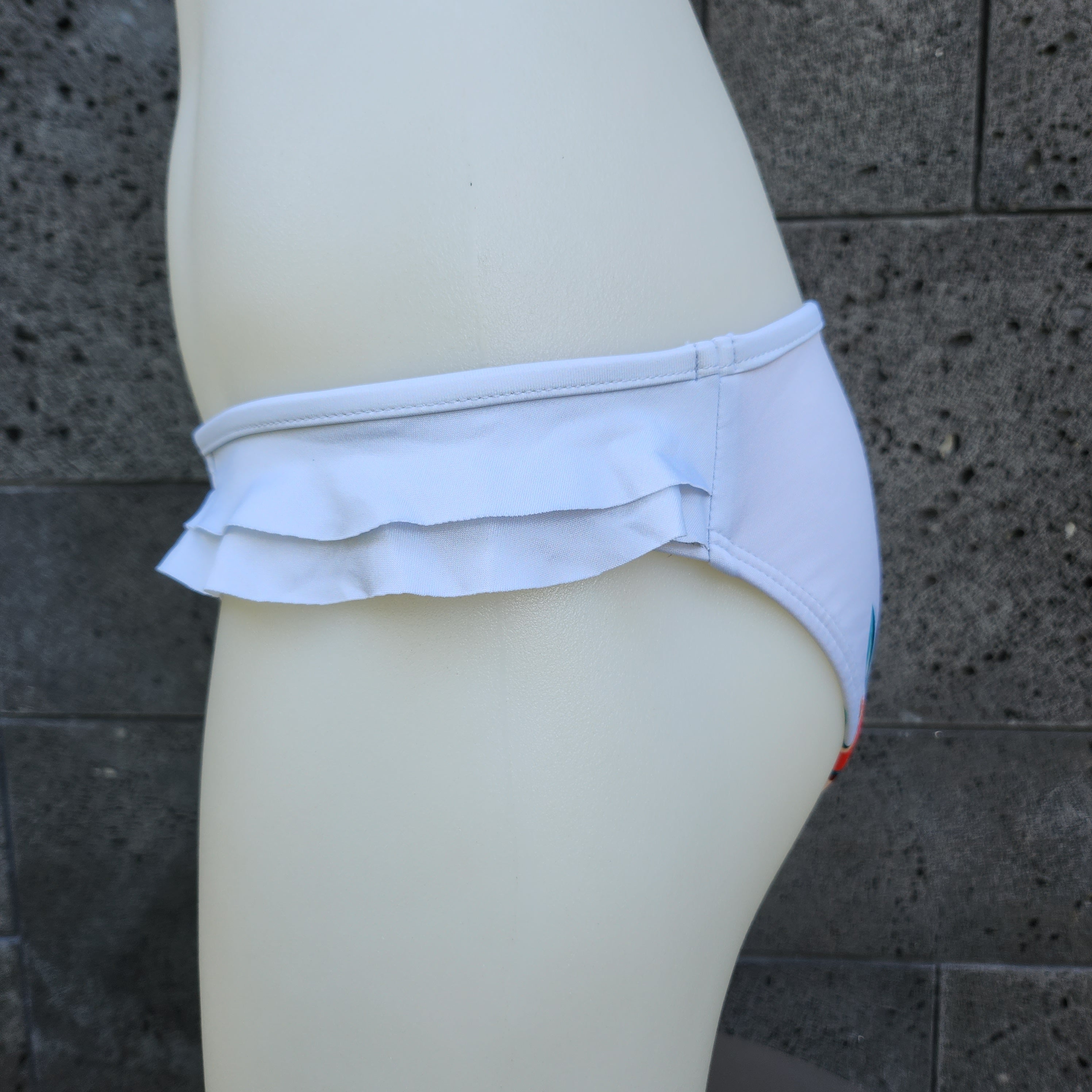 Loco Boutique Retro Hawaii Double Sided Ruffles Bikini Bottom