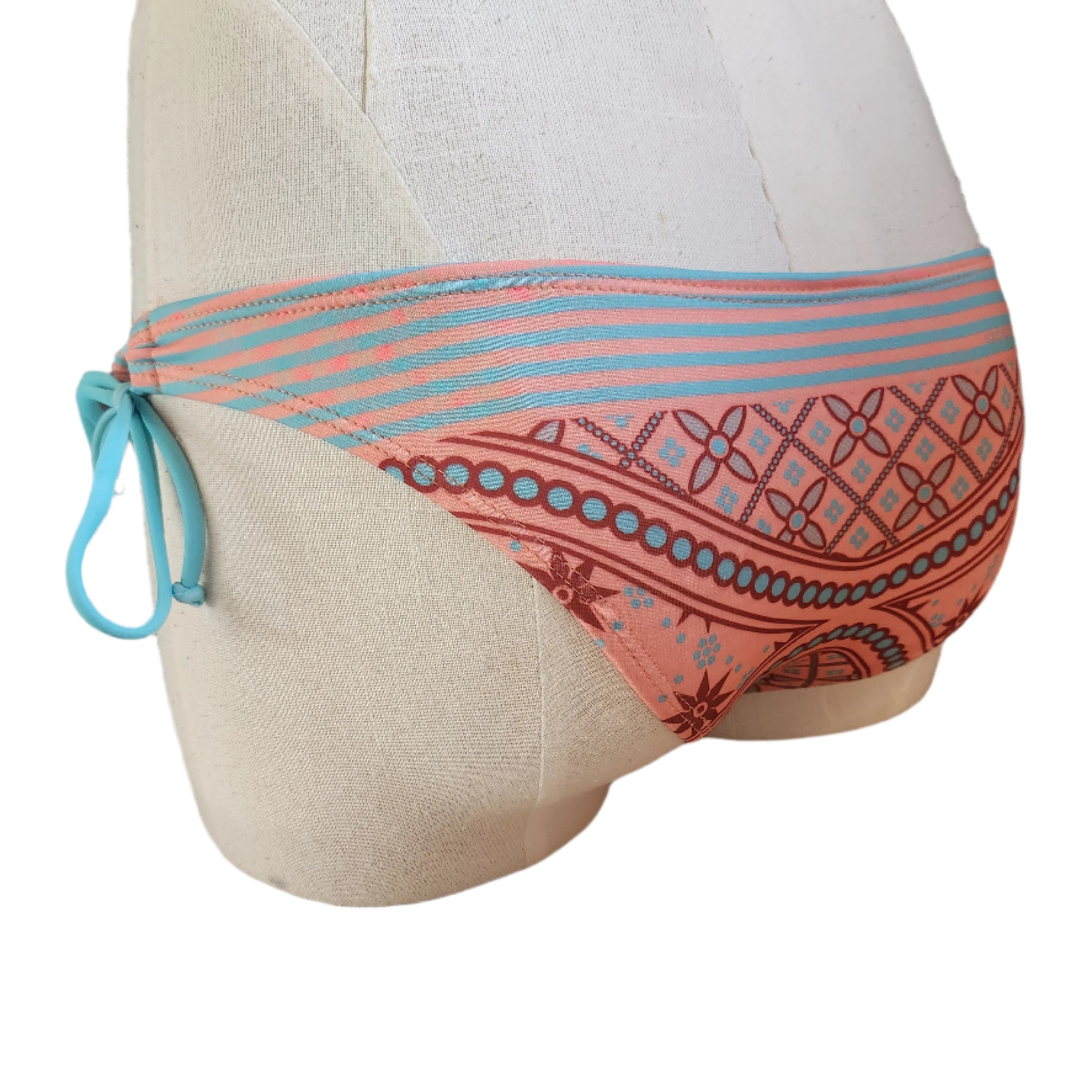 Loco Boutique Batik Stripe Cinched Ties
