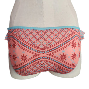 Loco Boutique Batik Stripe Double Sided Ruffles