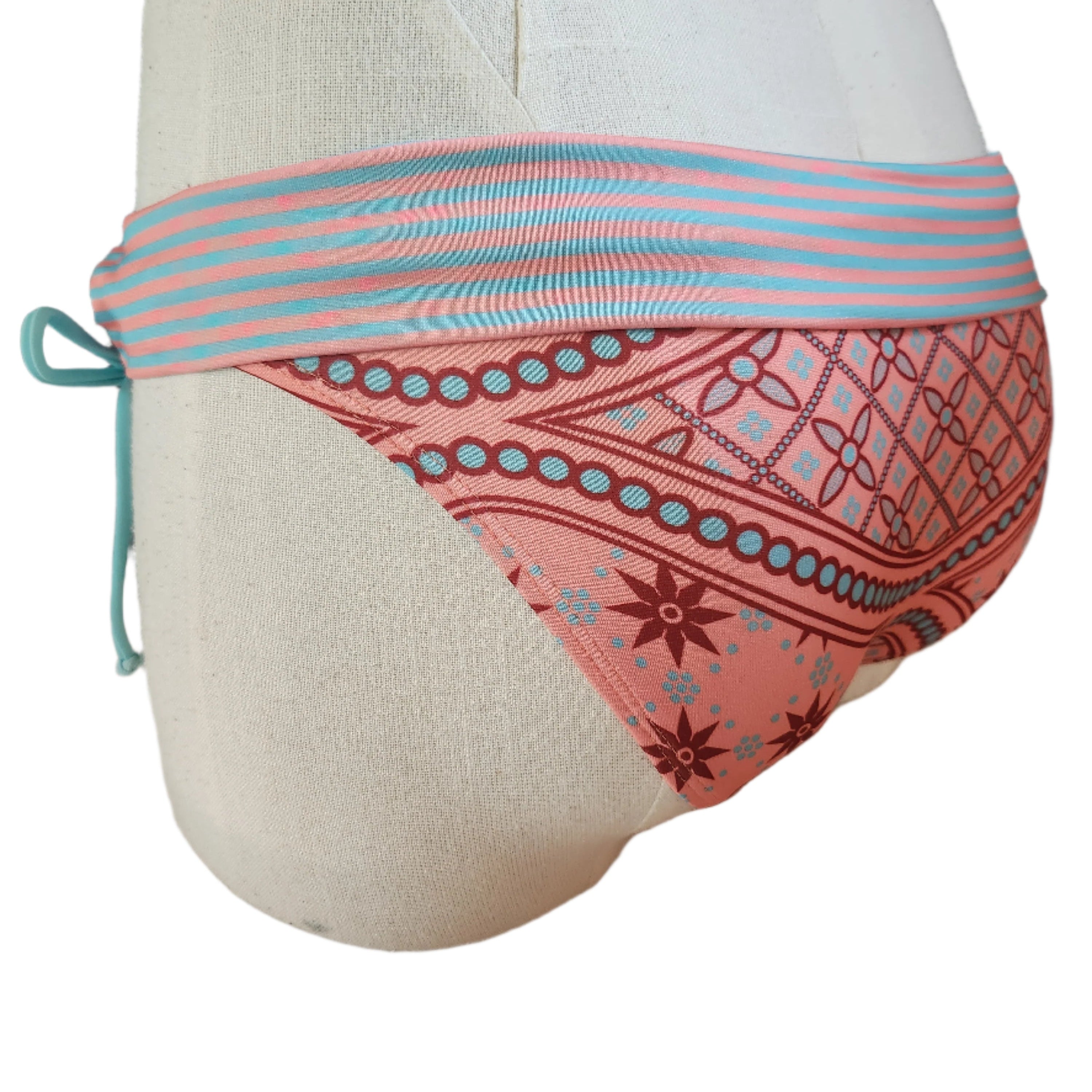 Loco Boutique Batik Stripe Folded Over