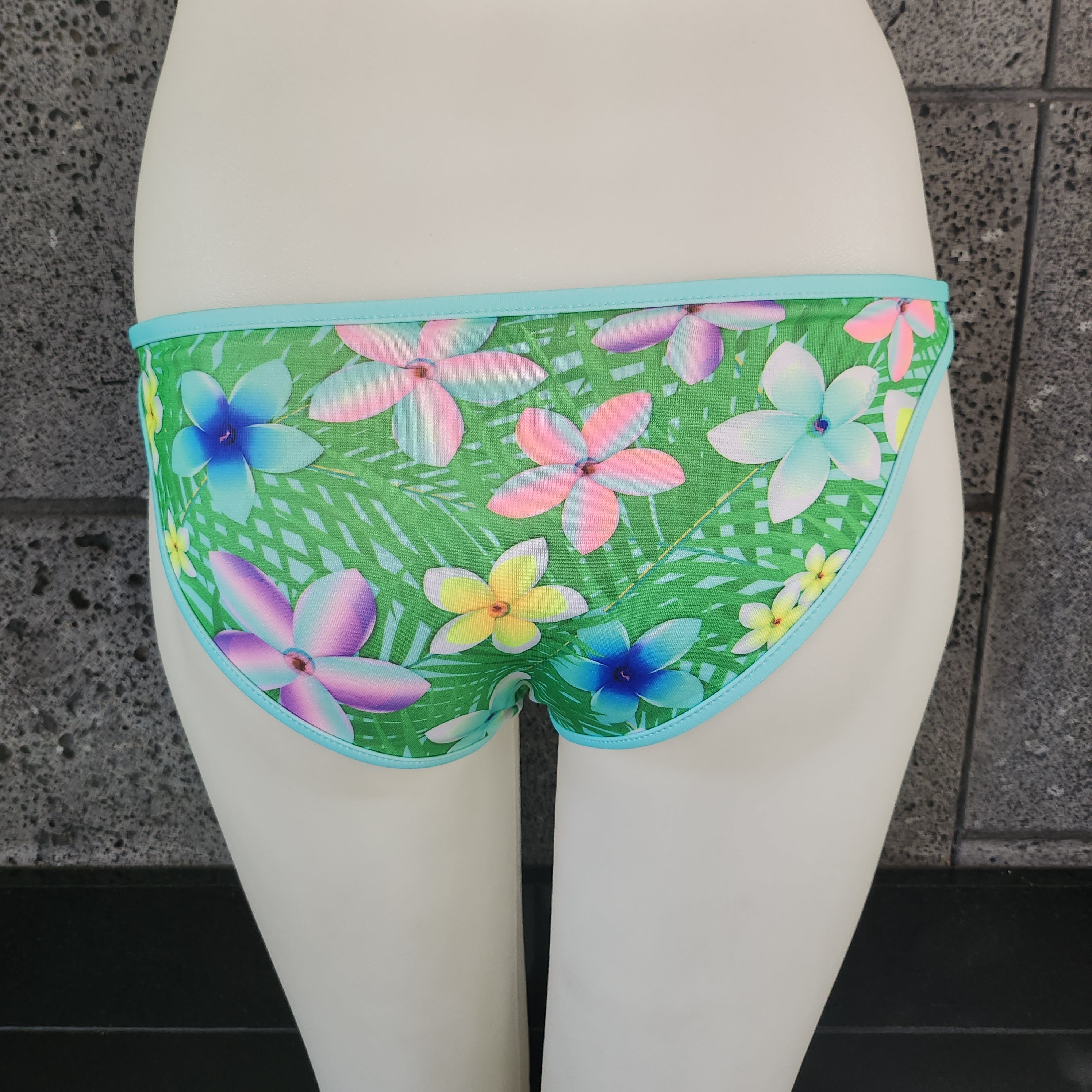 Loco Boutique Plumeria Palm Low Rise Bottom
