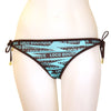 Loco Boutique Mania Removable Bow Bikini Bottom - BROWN / XS